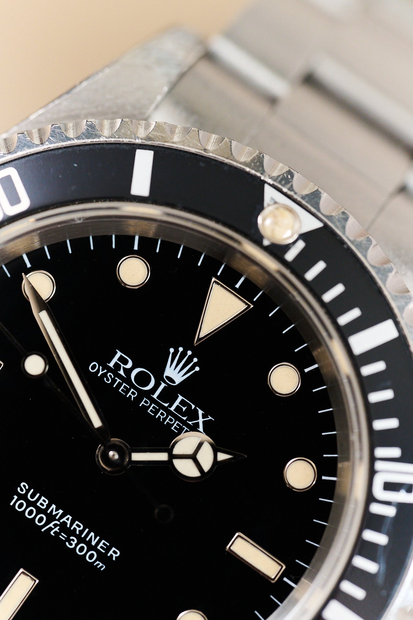 ROLEX SUBMARINER 14060 'TRITIUM DIAL' UNPOLISHED