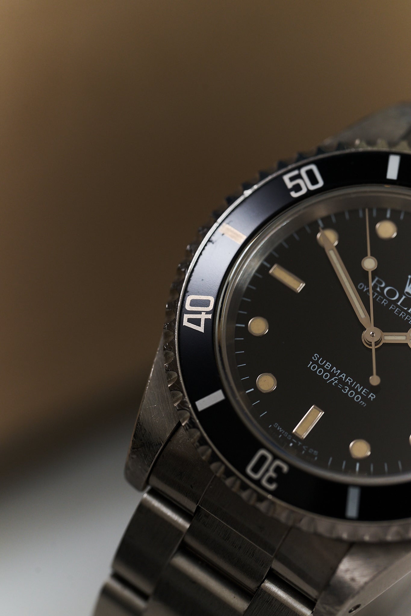 ROLEX SUBMARINER 14060 'TRITIUM DIAL' UNPOLISHED