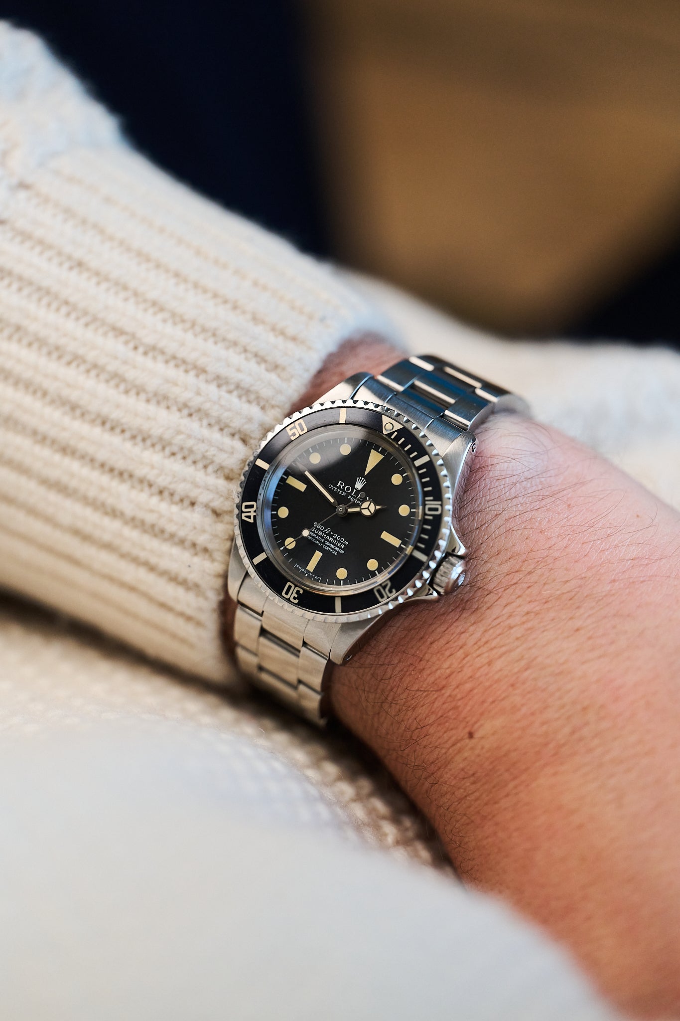 ROLEX SUBMARINER 5512 'FEET FIRST'