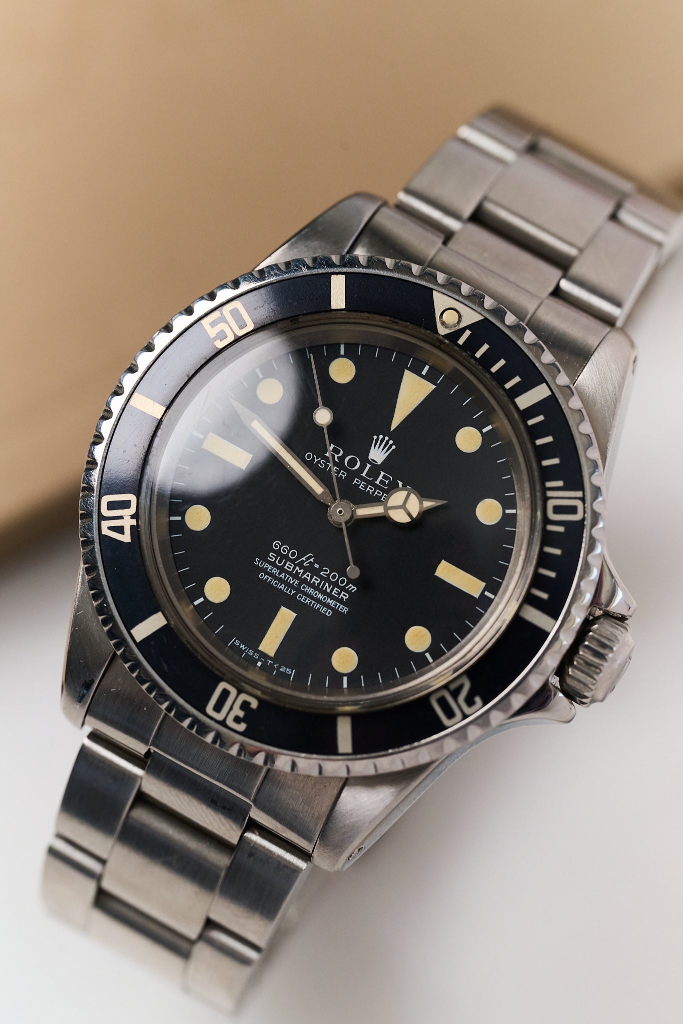 ROLEX SUBMARINER 5512 'FEET FIRST'