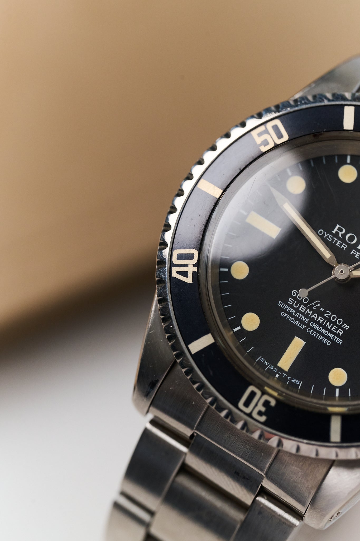 ROLEX SUBMARINER 5512 'FEET FIRST'
