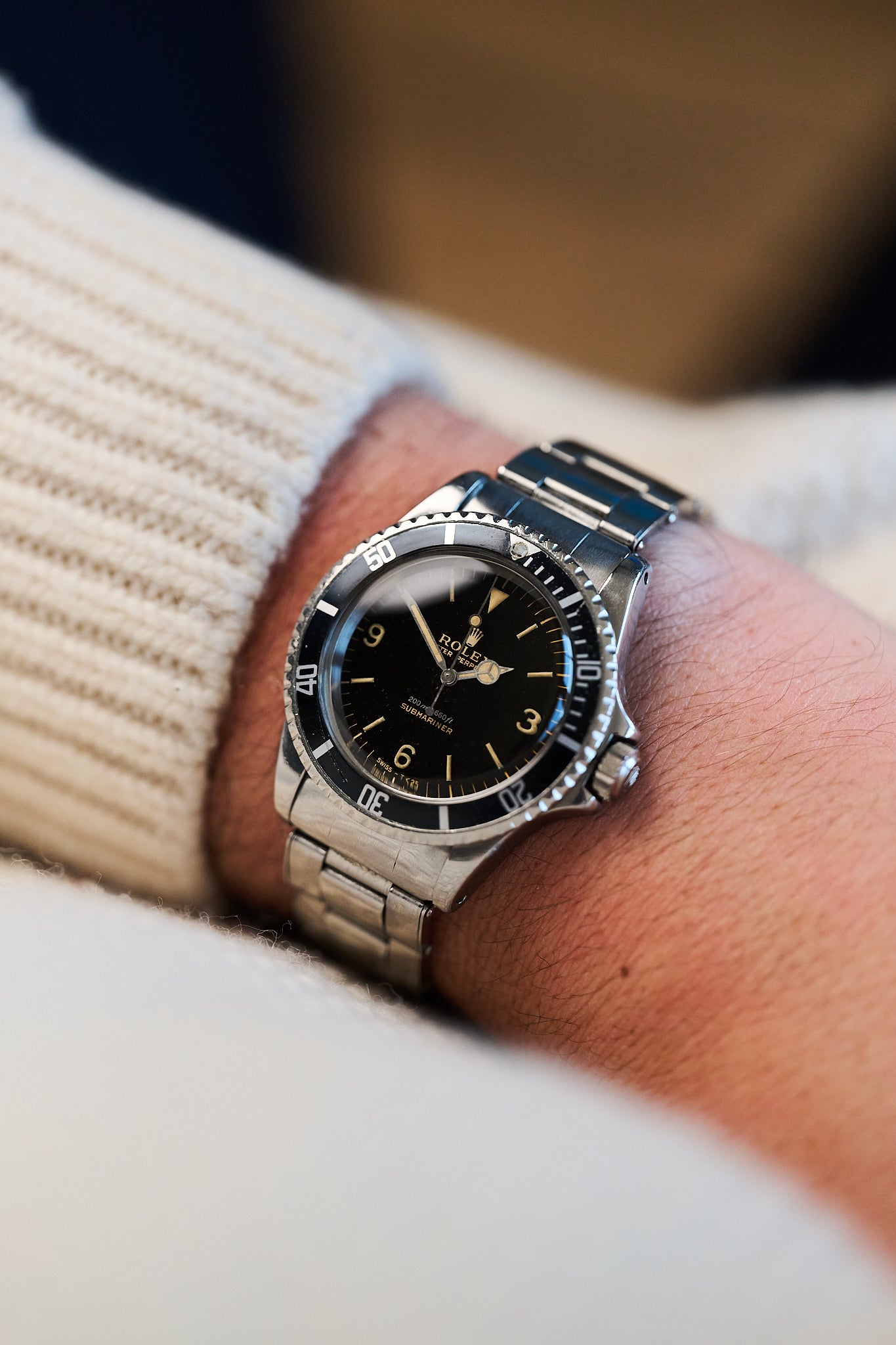 ROLEX SUBMARINER 5513 GILT ‘EXPLORER DIAL’