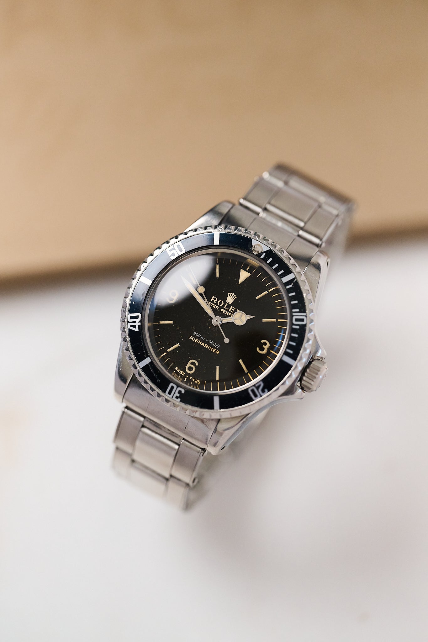 ROLEX SUBMARINER 5513 GILT ‘EXPLORER DIAL’