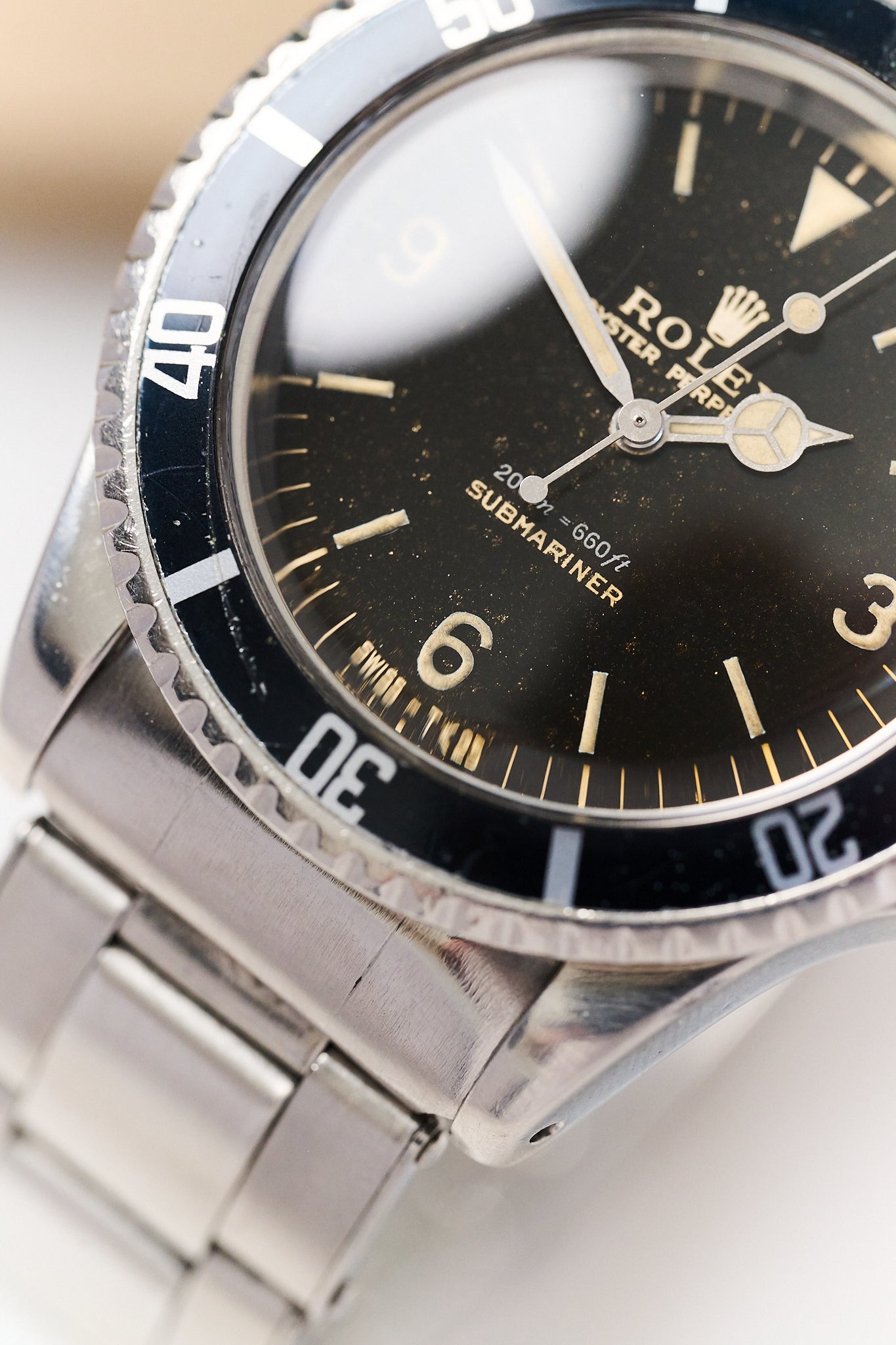 ROLEX SUBMARINER 5513 GILT ‘EXPLORER DIAL’