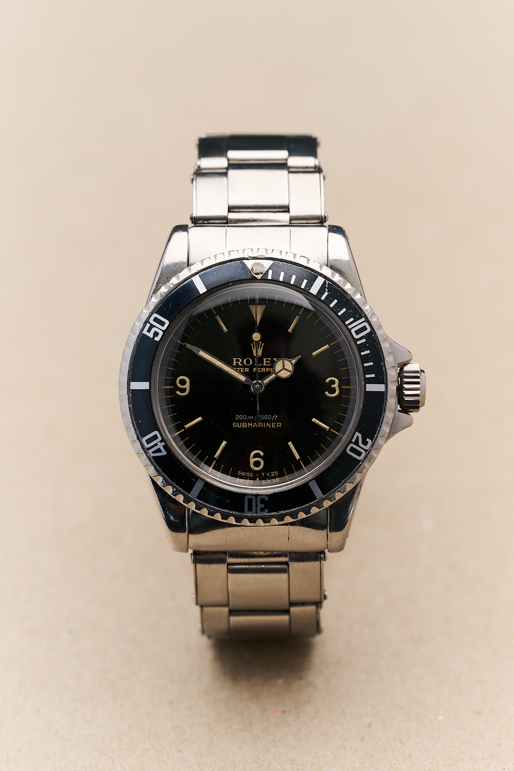ROLEX SUBMARINER 5513 GILT ‘EXPLORER DIAL’