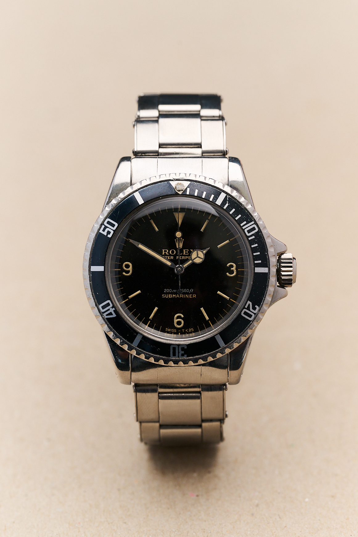 ROLEX SUBMARINER 5513 GILT ‘EXPLORER DIAL’
