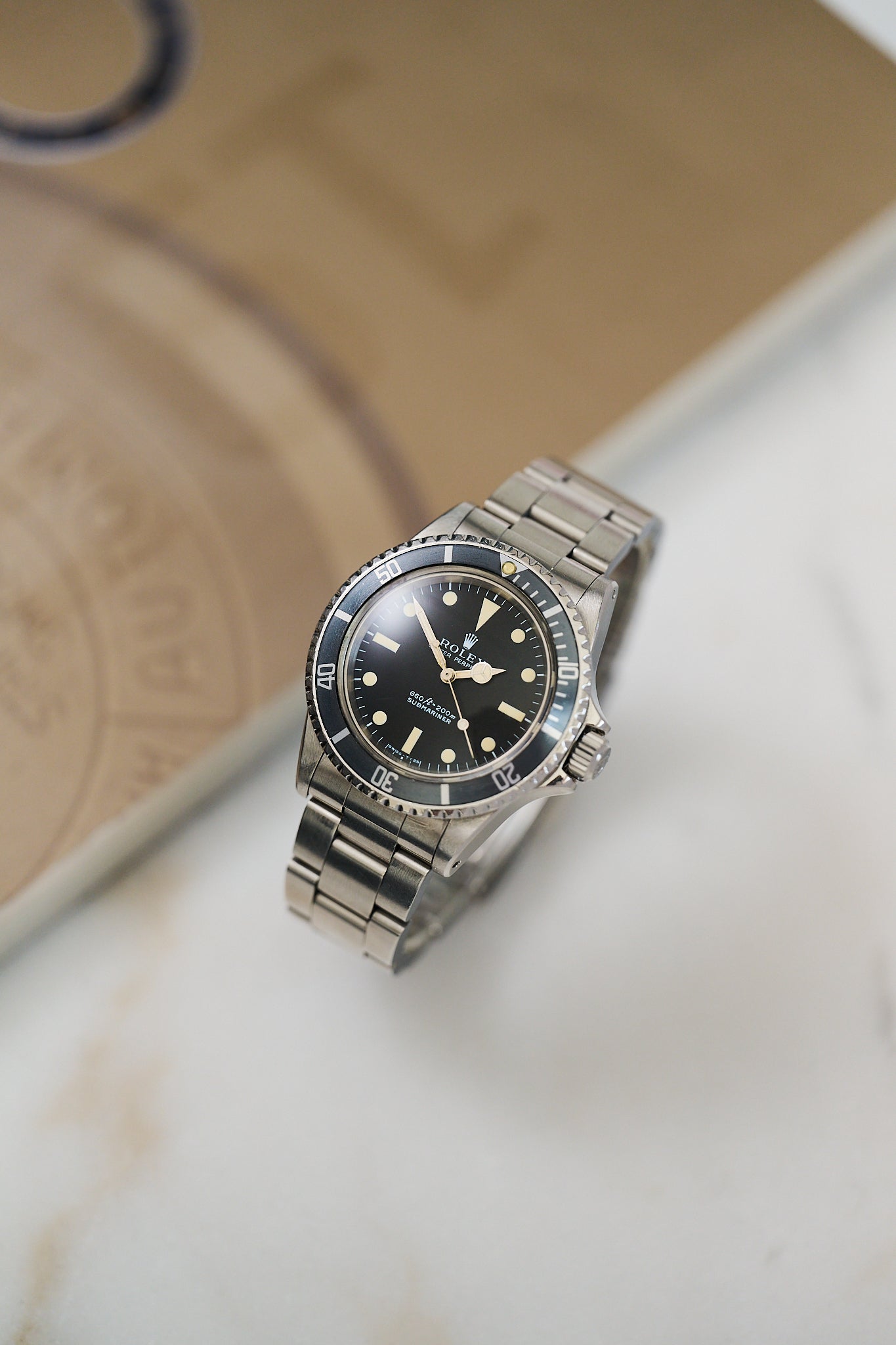 ROLEX SUBMARINER 5513 'FEET FIRST'