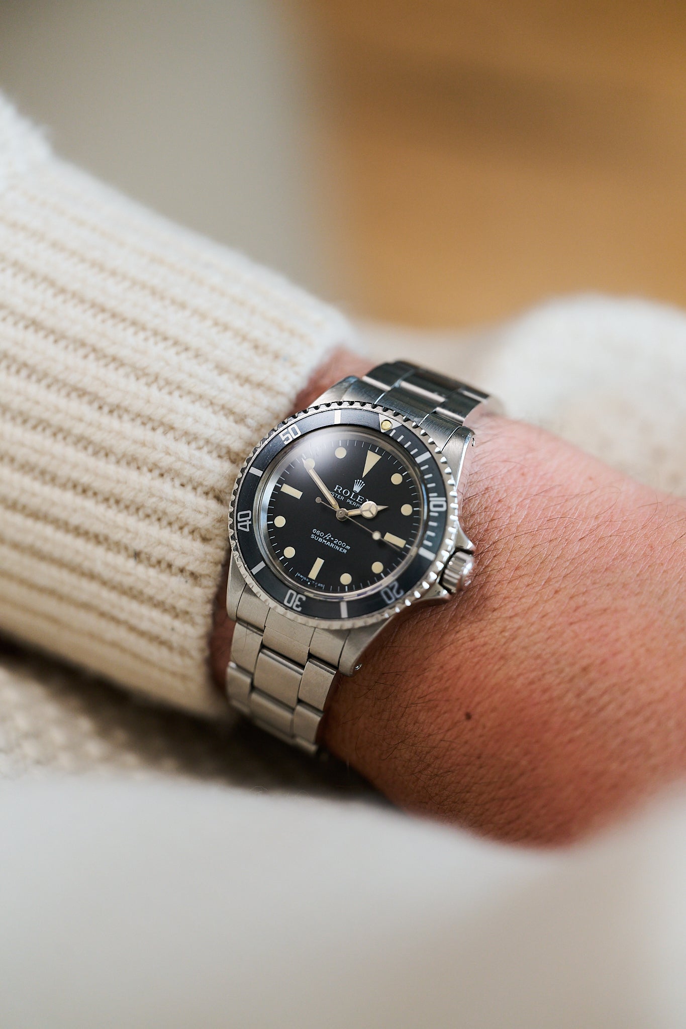 ROLEX SUBMARINER 5513 'FEET FIRST'