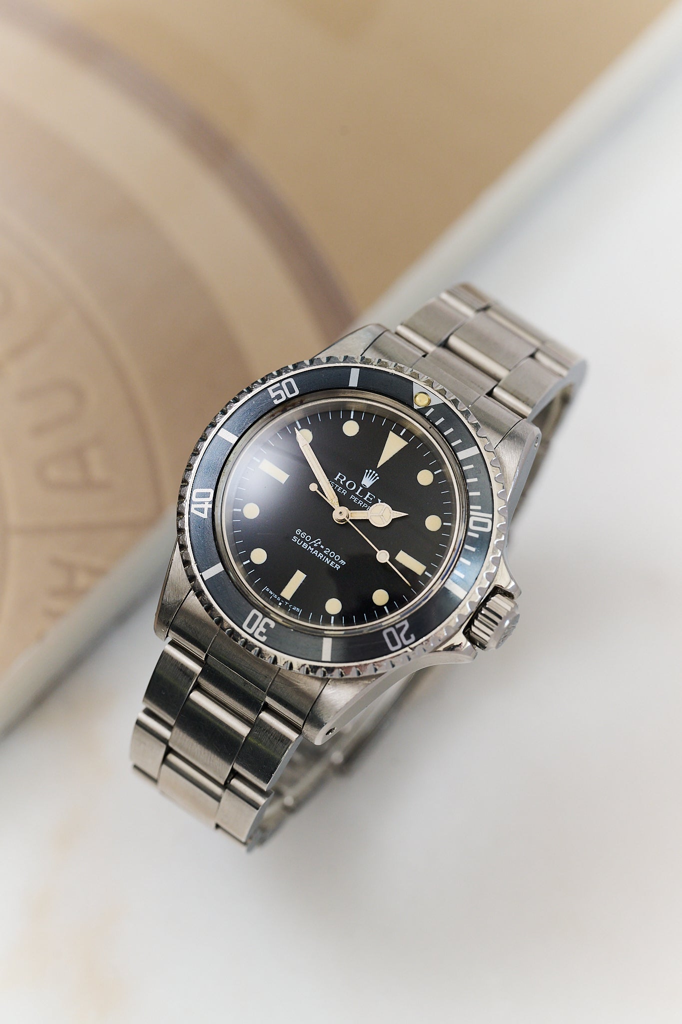 ROLEX SUBMARINER 5513 'FEET FIRST'