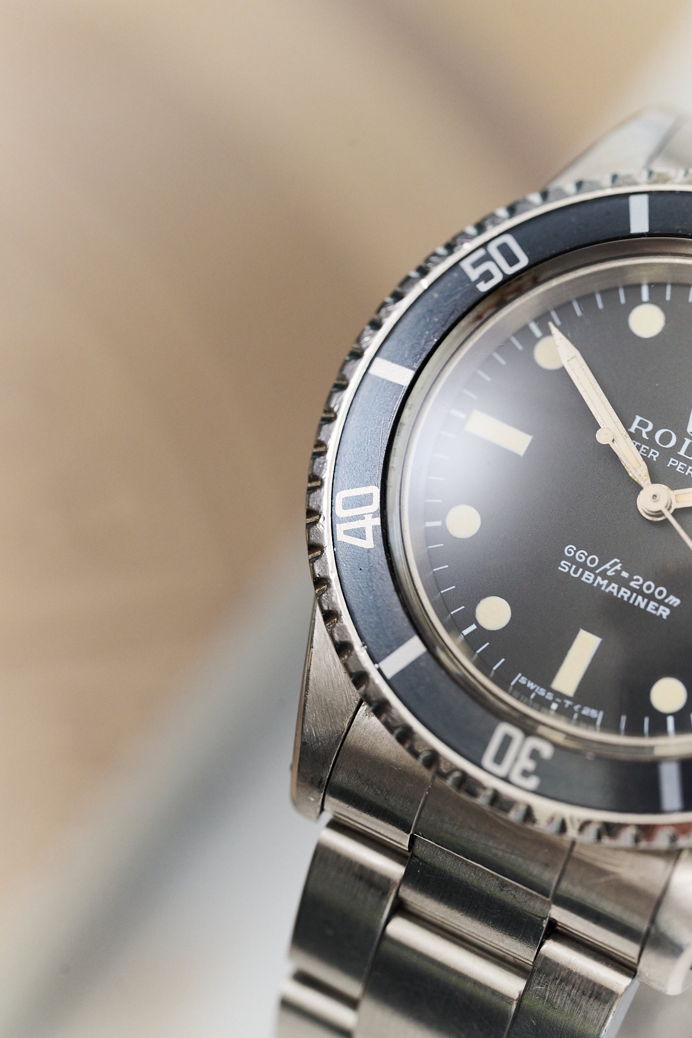 ROLEX SUBMARINER 5513 'FEET FIRST'