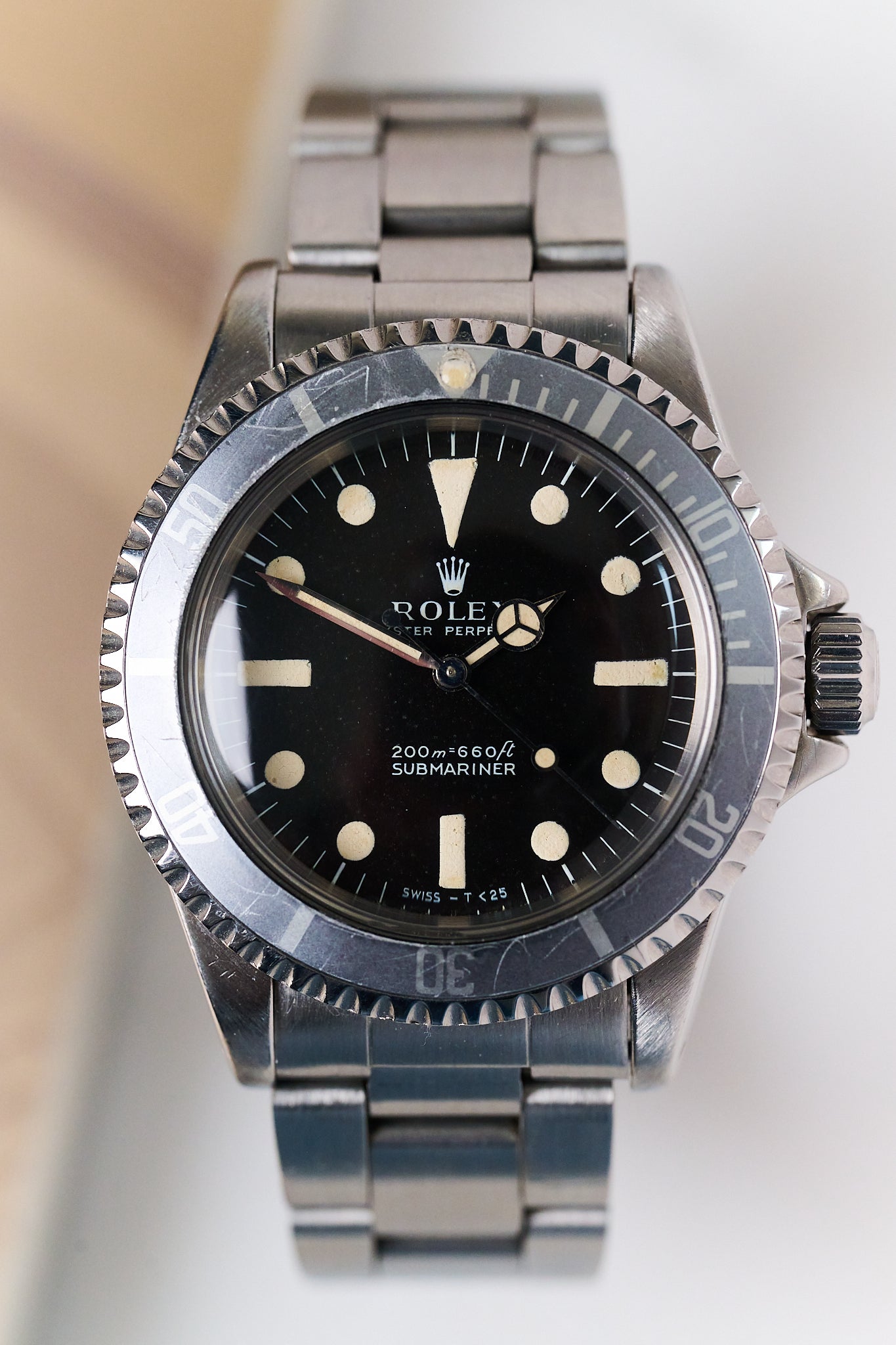 ROLEX SUBMARINER 5513 'METERS FIRST'