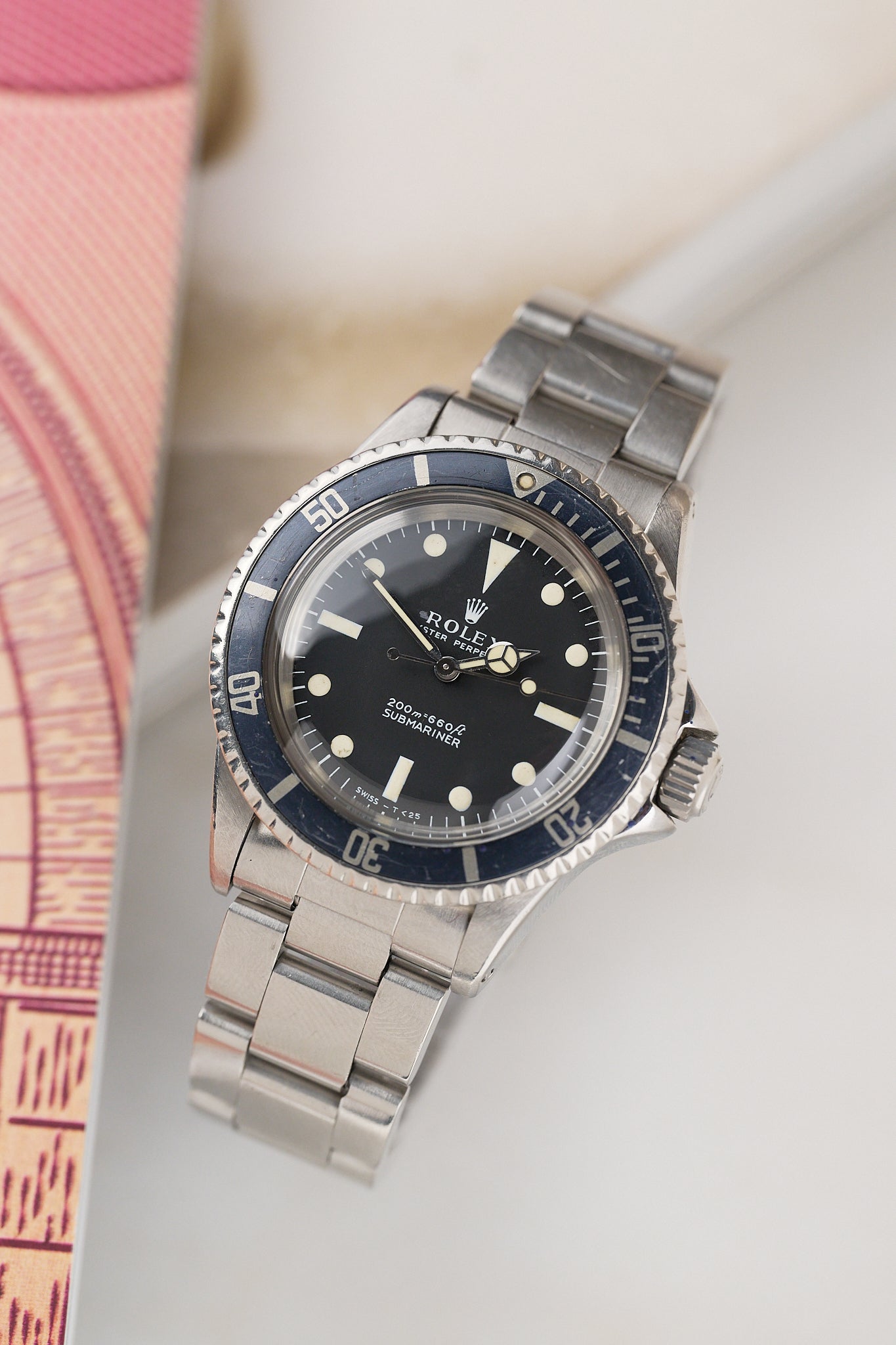 ROLEX SUBMARINER 5513 METERS FIRST 'ZINC SULFIDE' FULL SET