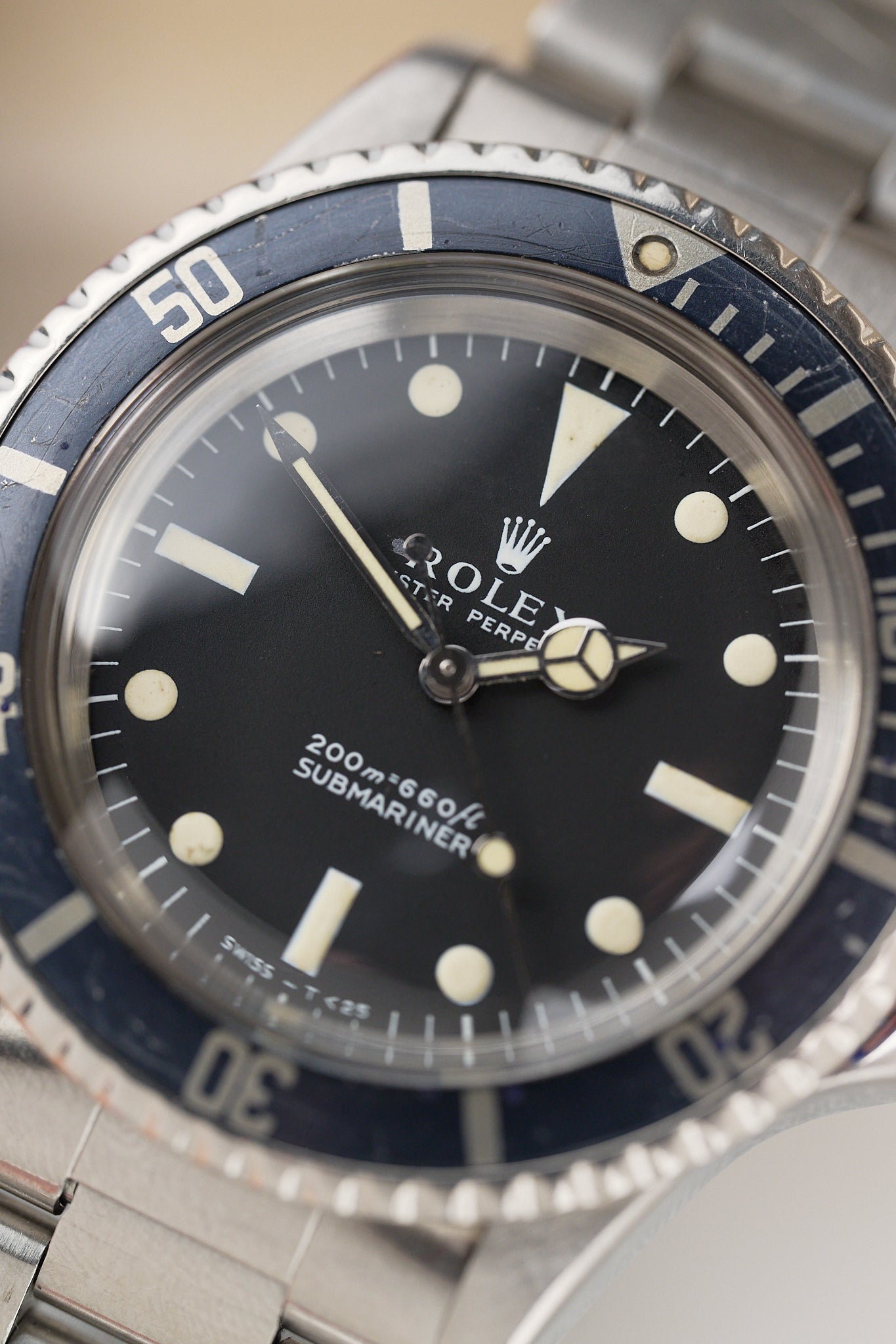 ROLEX SUBMARINER 5513 METERS FIRST 'ZINC SULFIDE' FULL SET