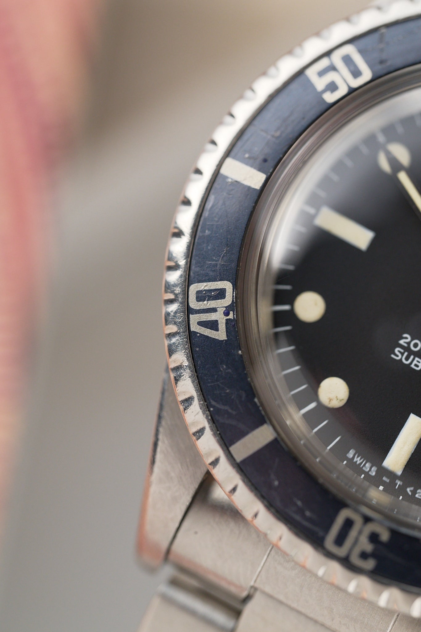 ROLEX SUBMARINER 5513 METERS FIRST 'ZINC SULFIDE' FULL SET