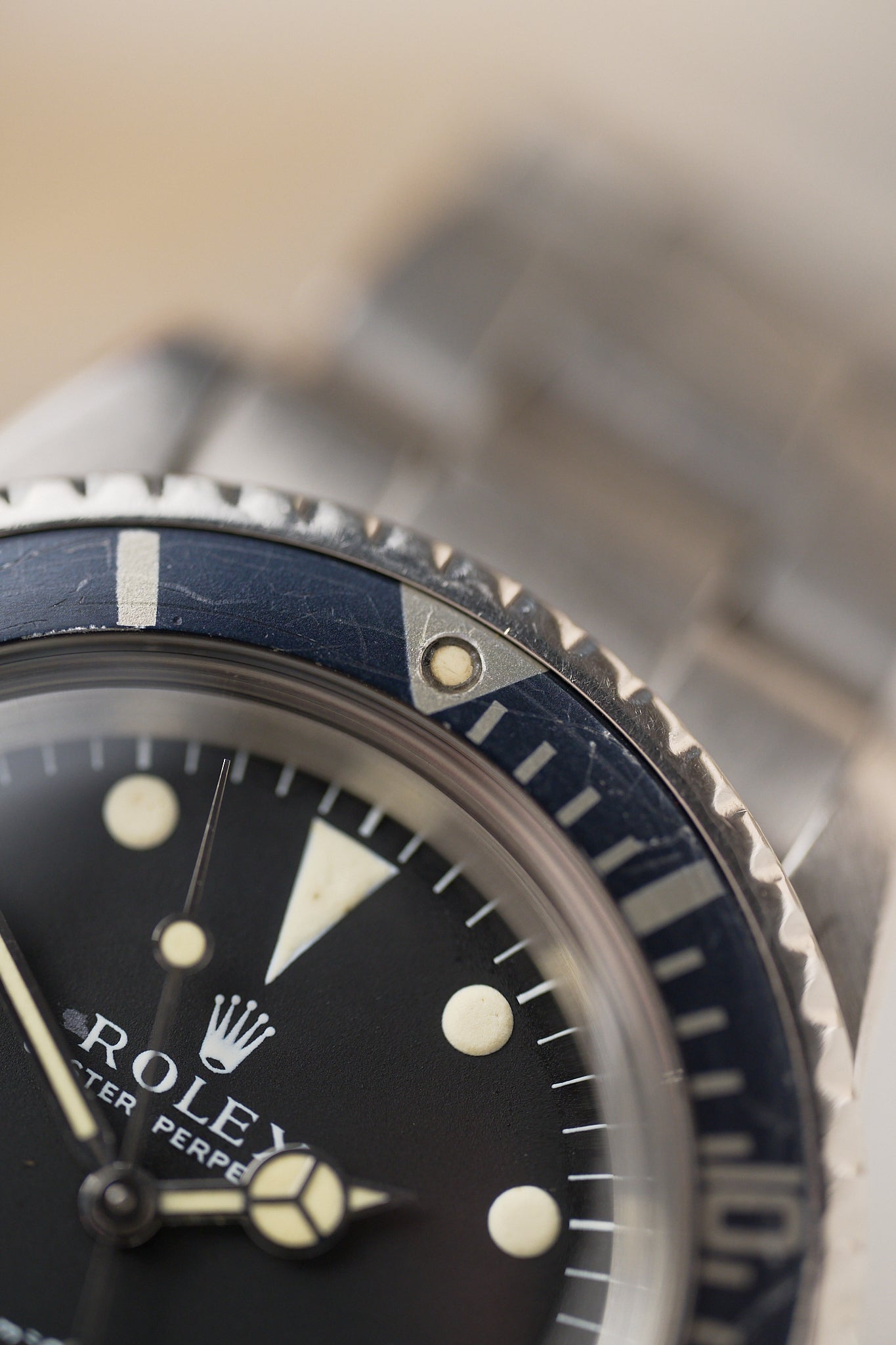 ROLEX SUBMARINER 5513 METERS FIRST 'ZINC SULFIDE' FULL SET