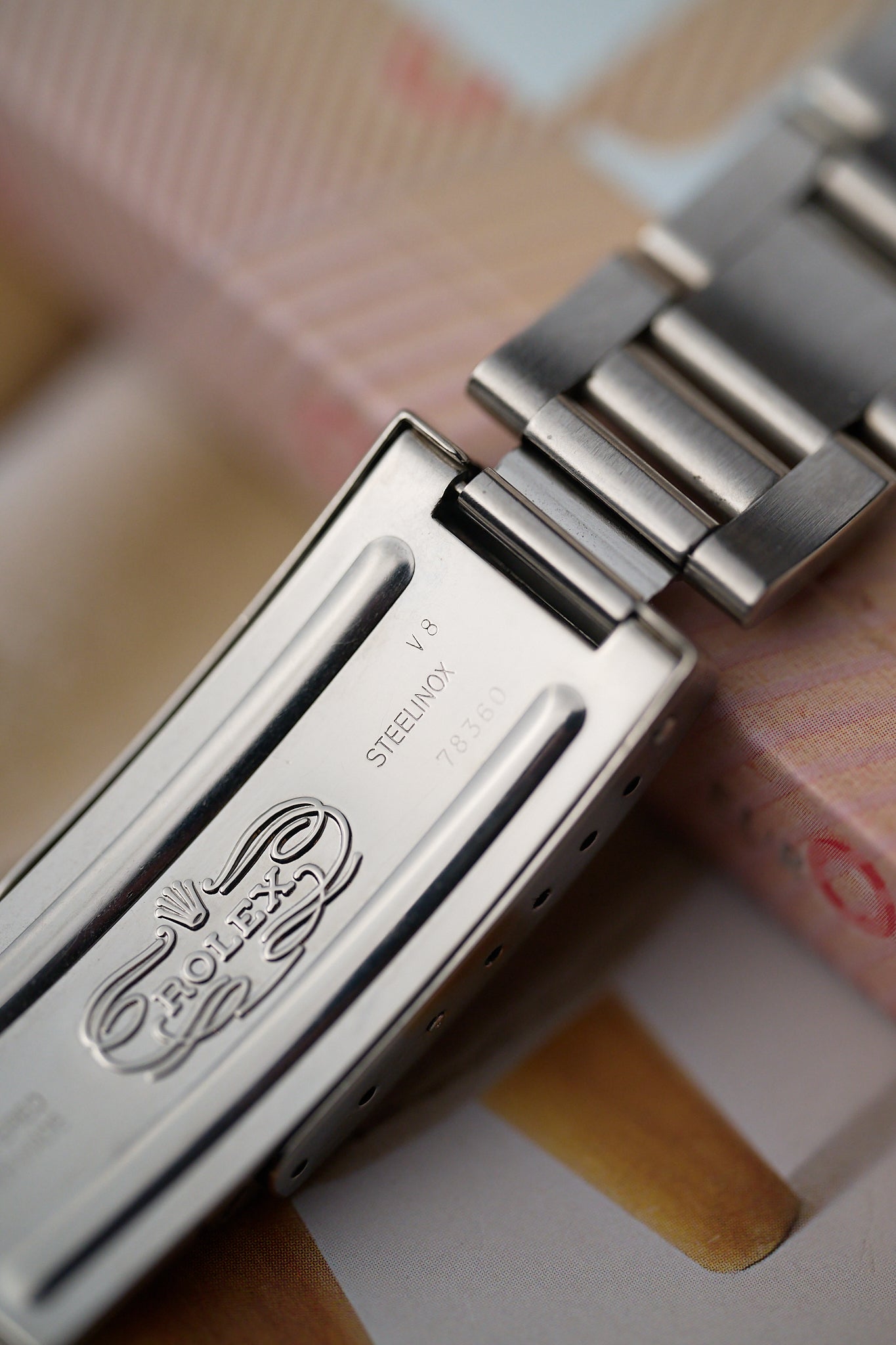 ROLEX SUBMARINER 5513 METERS FIRST 'ZINC SULFIDE' FULL SET