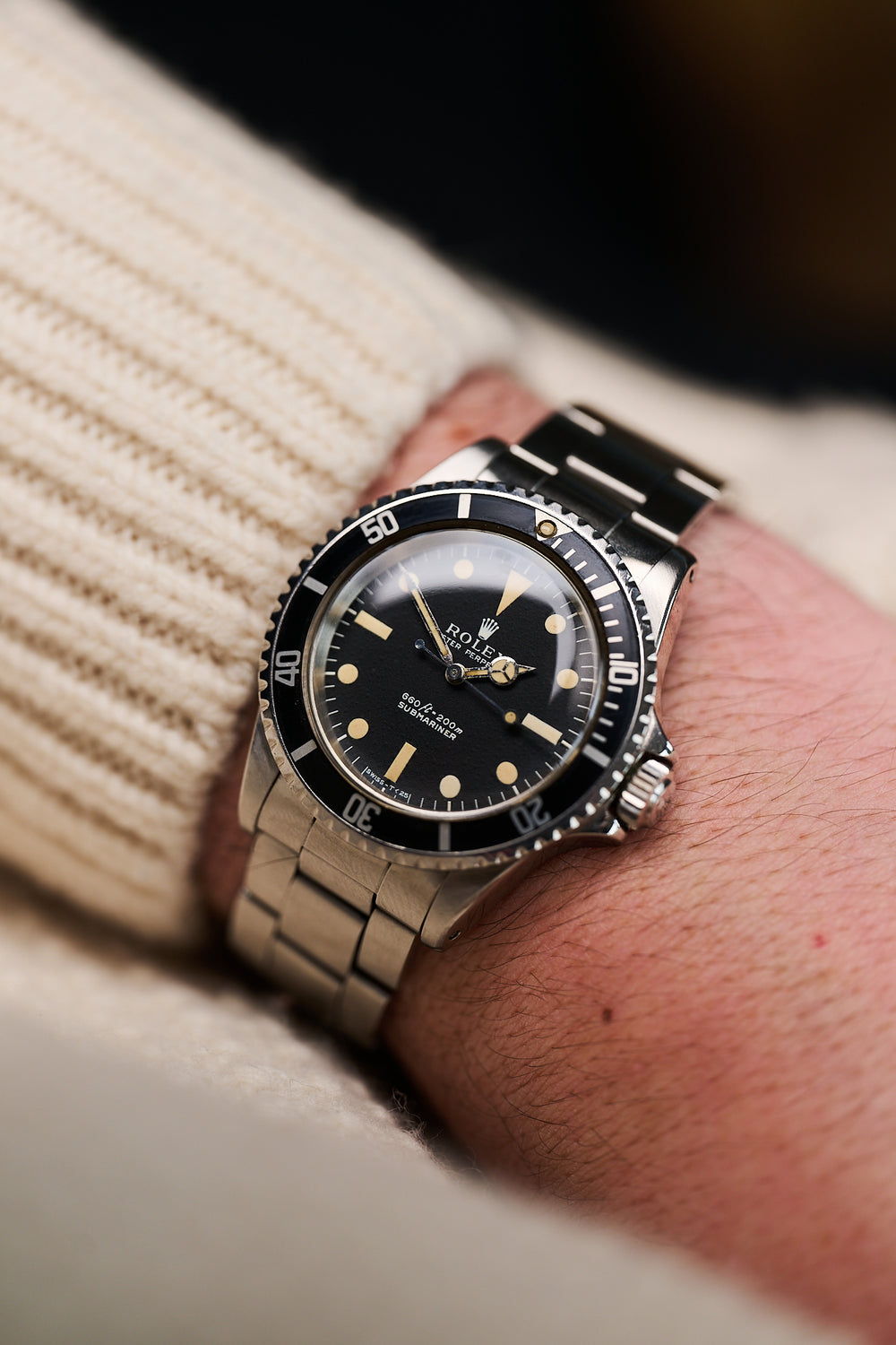 ROLEX SUBMARINER 5513 'NON SERIF' DIAL