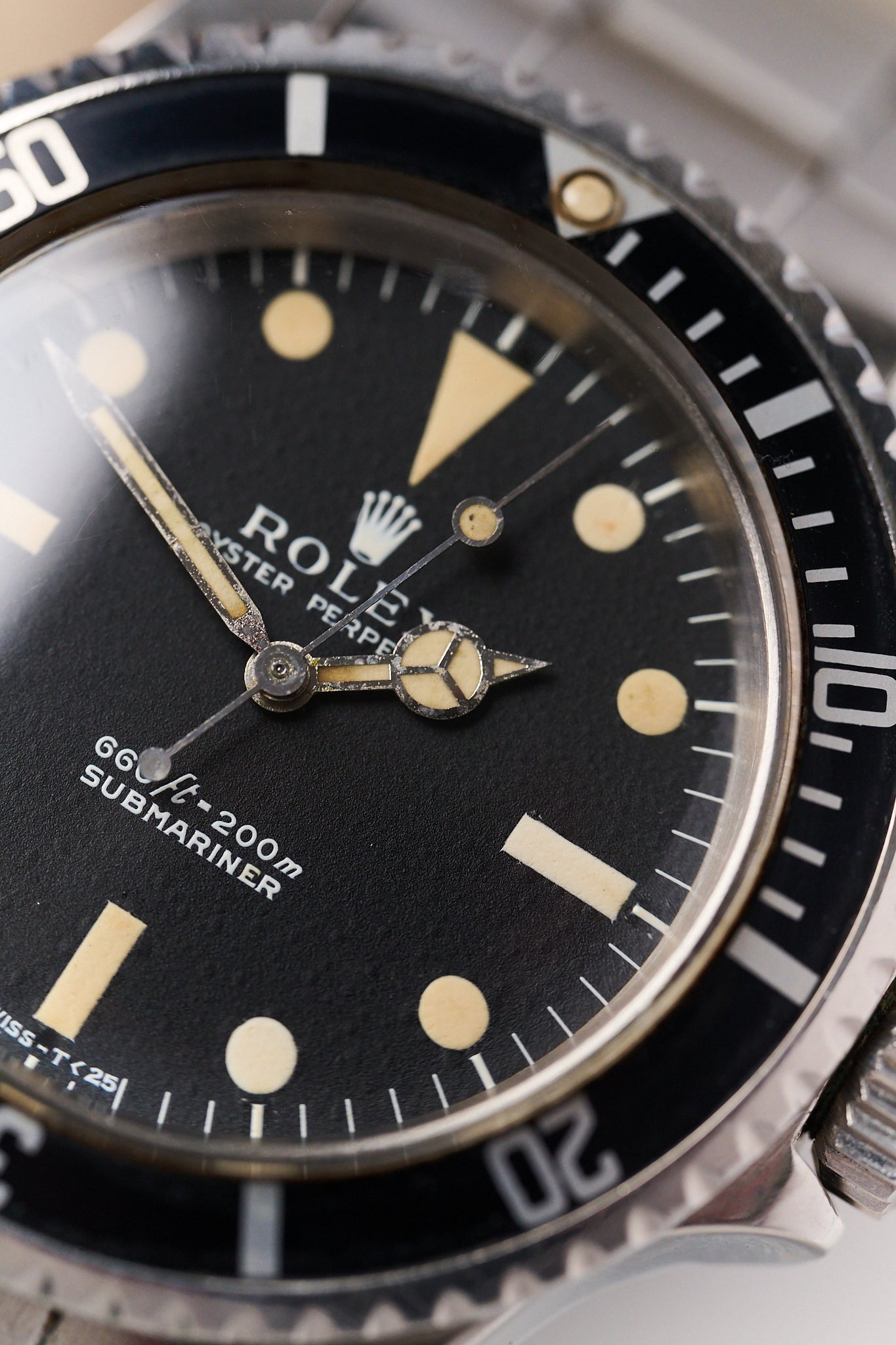 ROLEX SUBMARINER 5513 'NON SERIF' DIAL