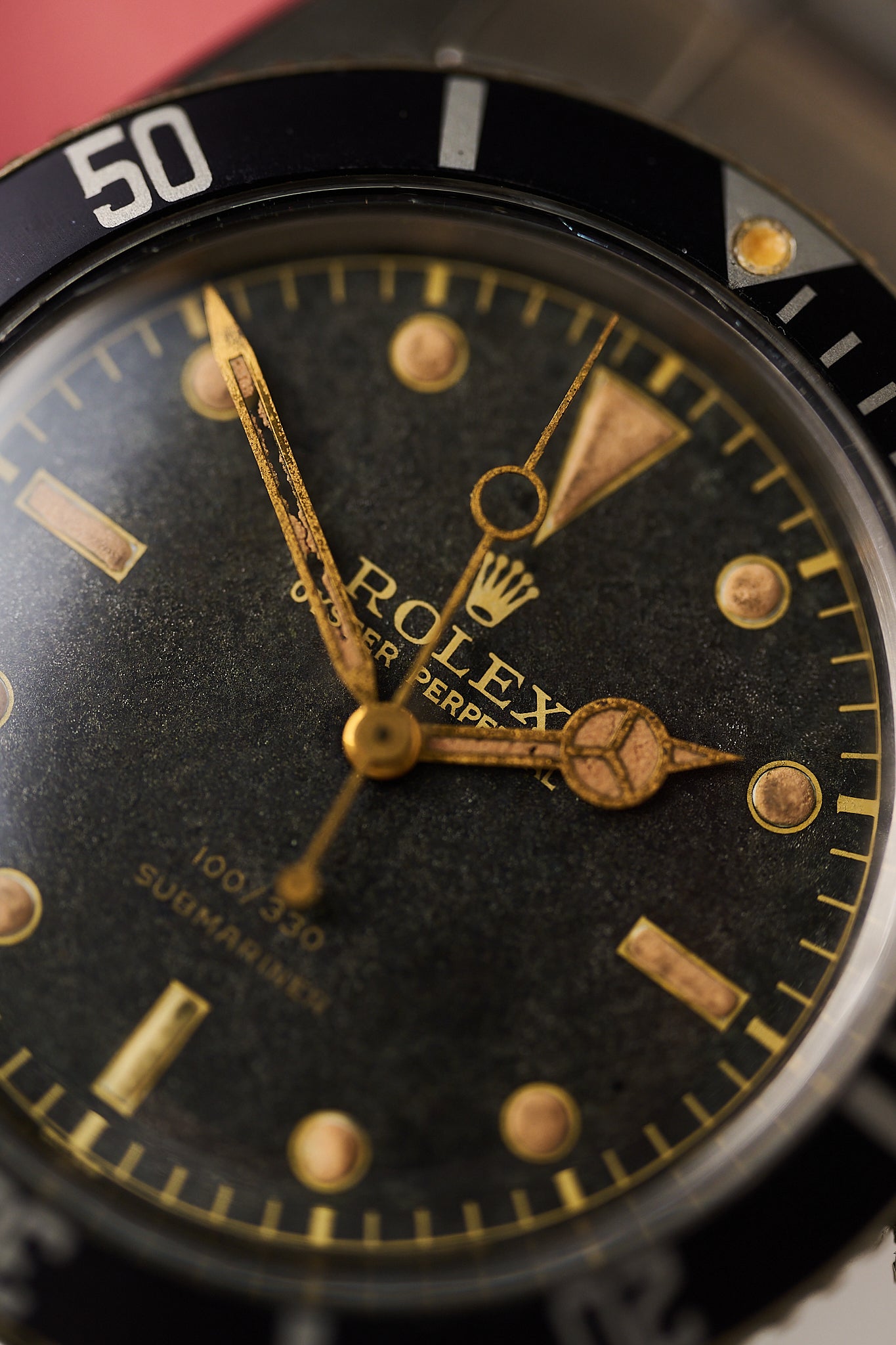 ROLEX SUBMARINER 6536-1 'GOLD DEPTH' 100/300