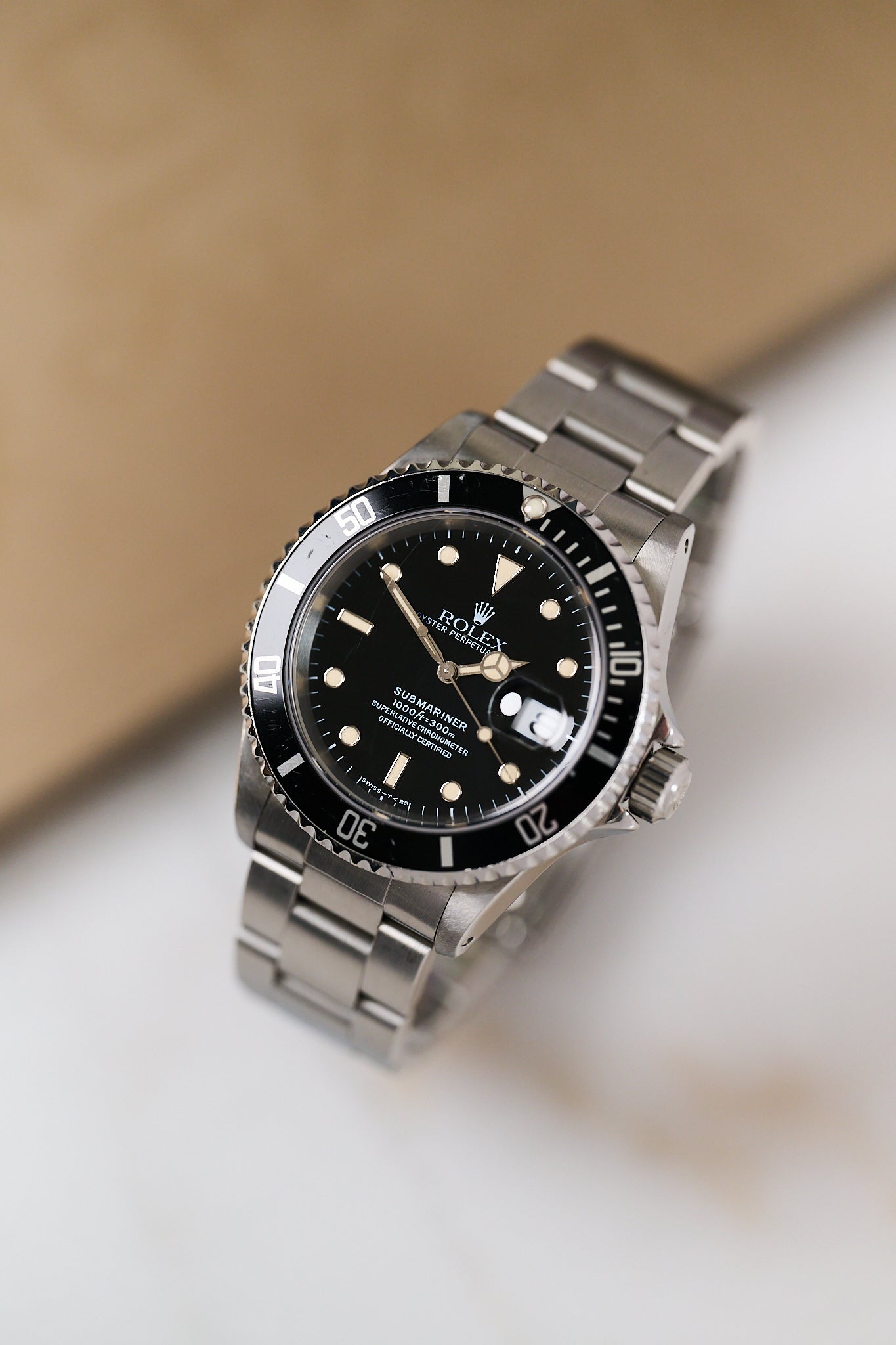 ROLEX SUBMARINER DATE 16610 'TRITIUM DIAL'