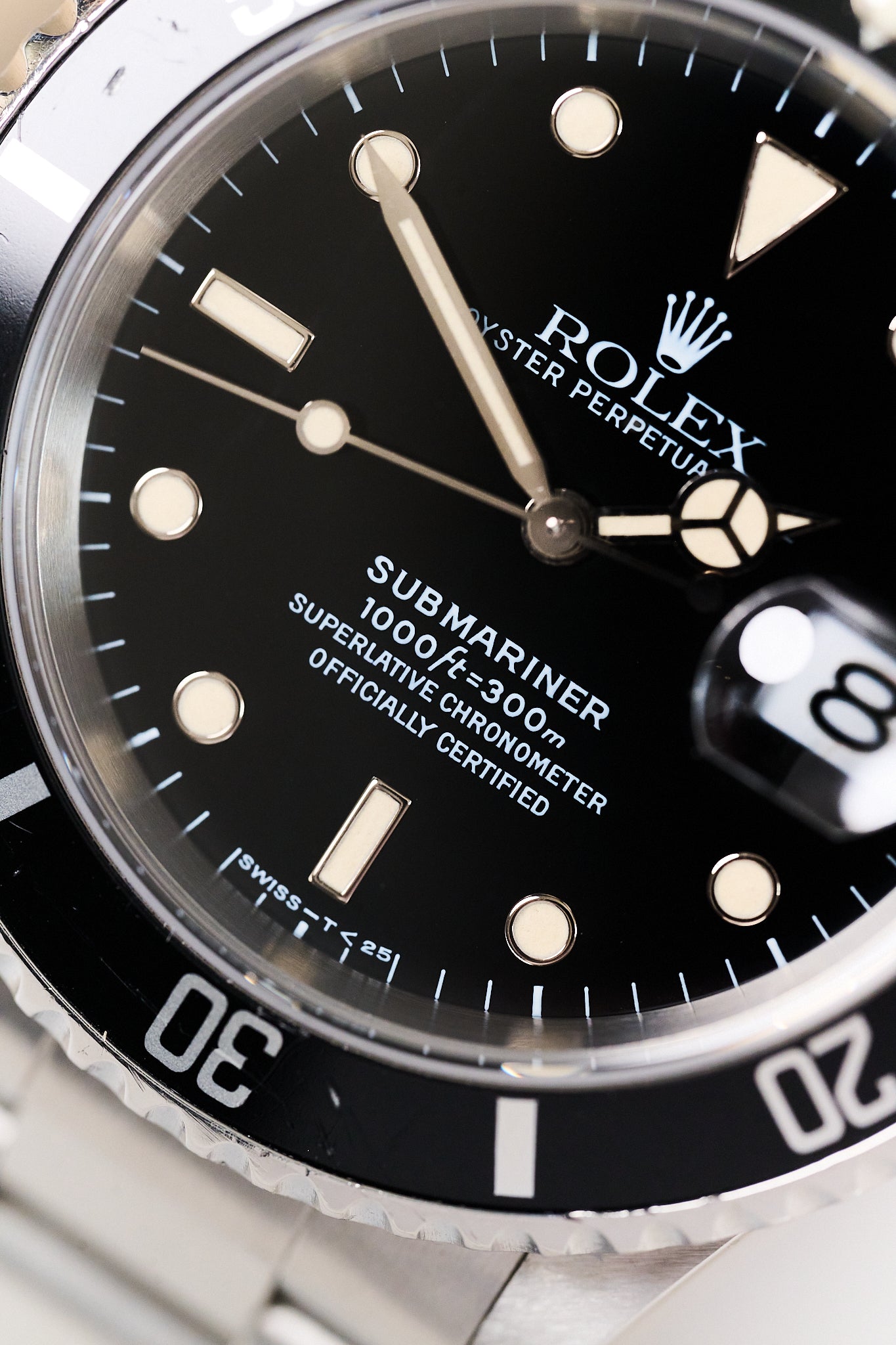 ROLEX SUBMARINER DATE 16610 'TRITIUM DIAL'