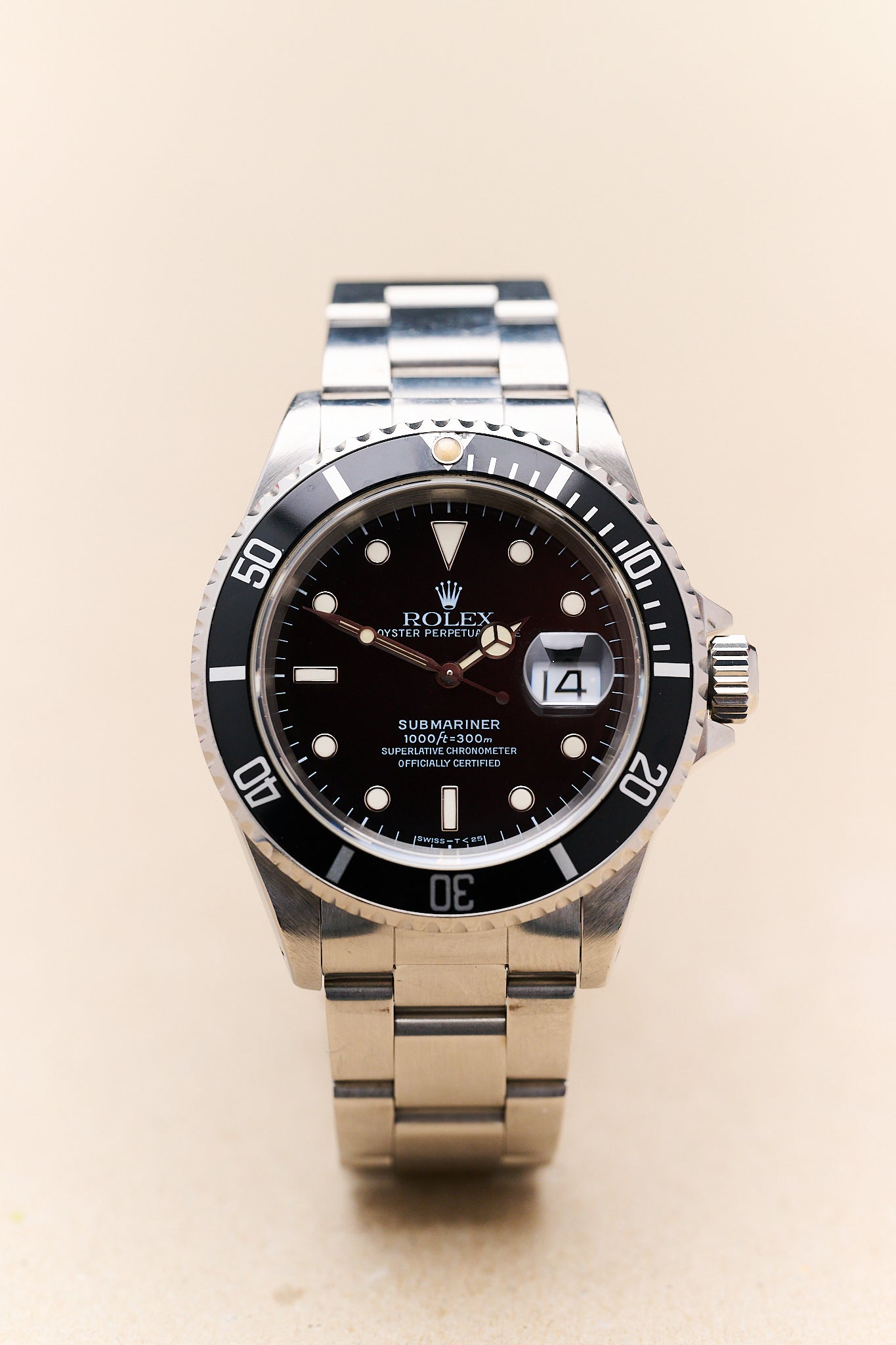 ROLEX SUBMARINER DATE 16610 'TRITIUM'