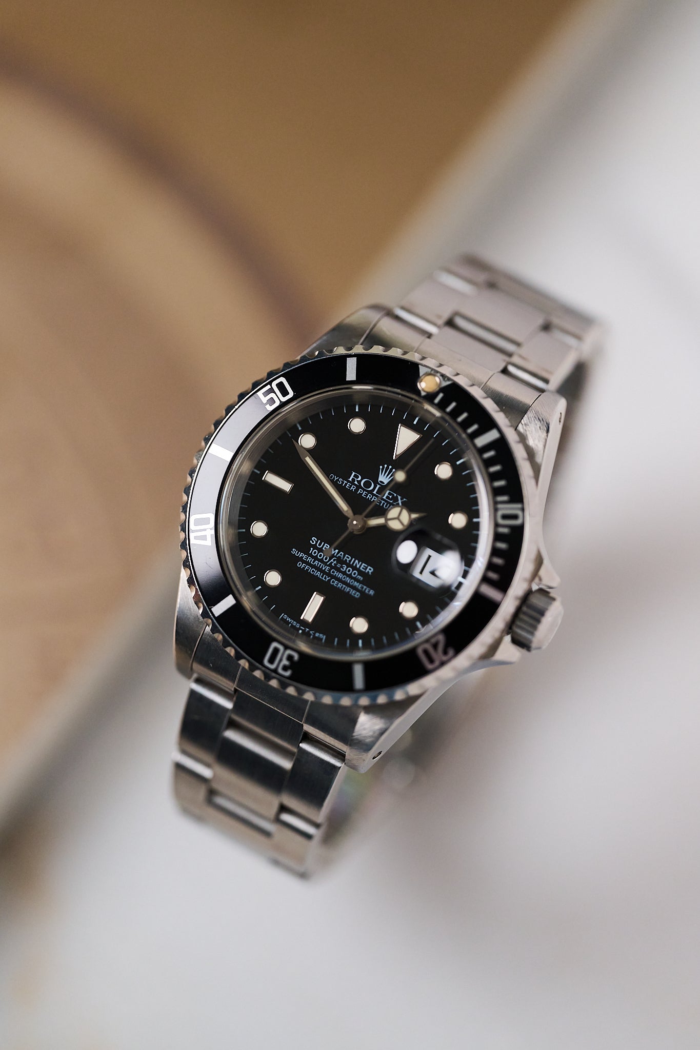 ROLEX SUBMARINER DATE 16610 'TRITIUM'