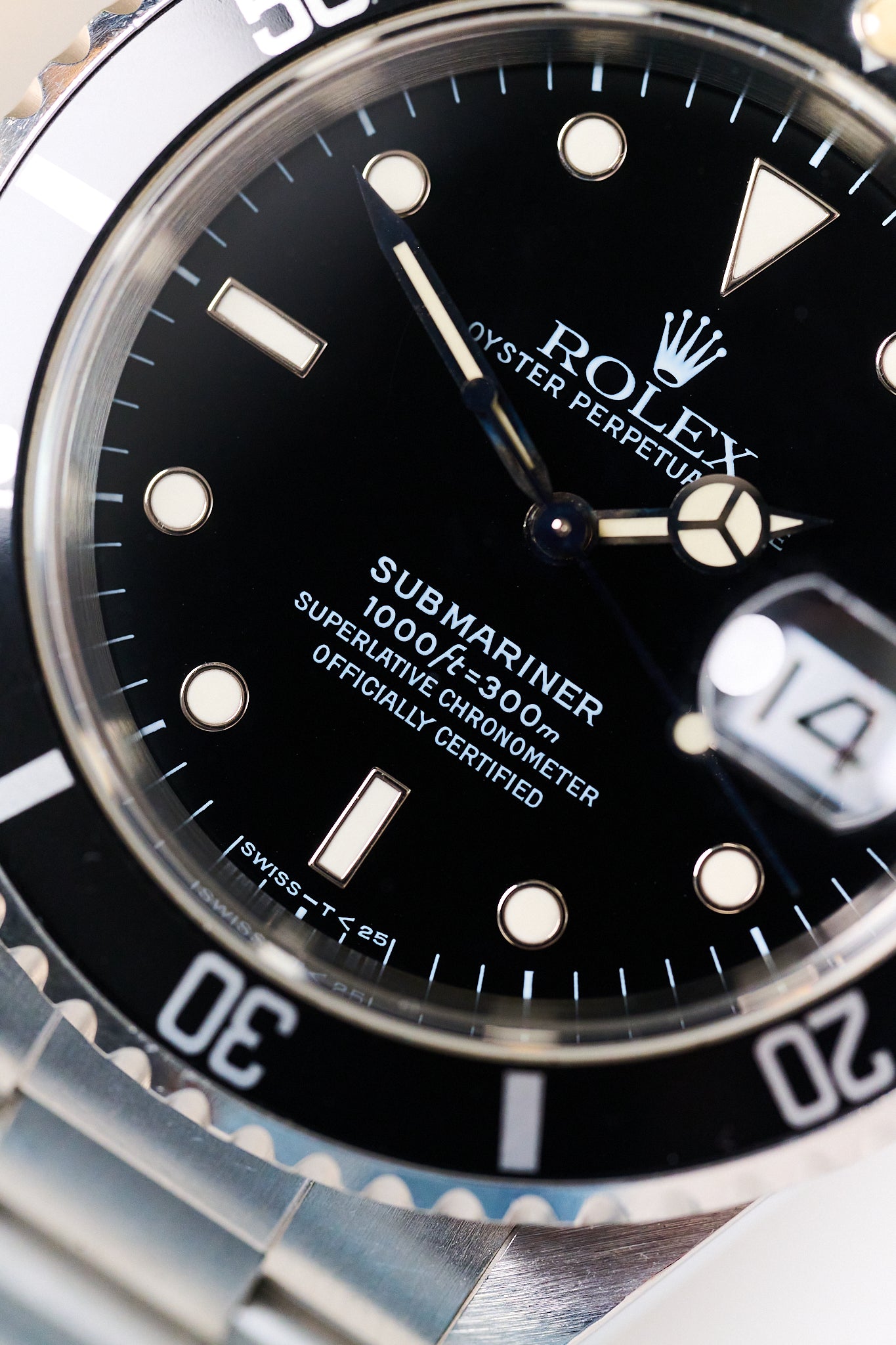 ROLEX SUBMARINER DATE 16610 'TRITIUM'
