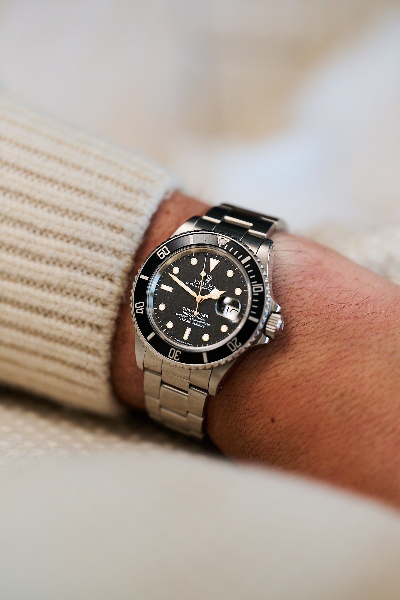 ROLEX SUBMARINER DATE 168000 'STARDUST'
