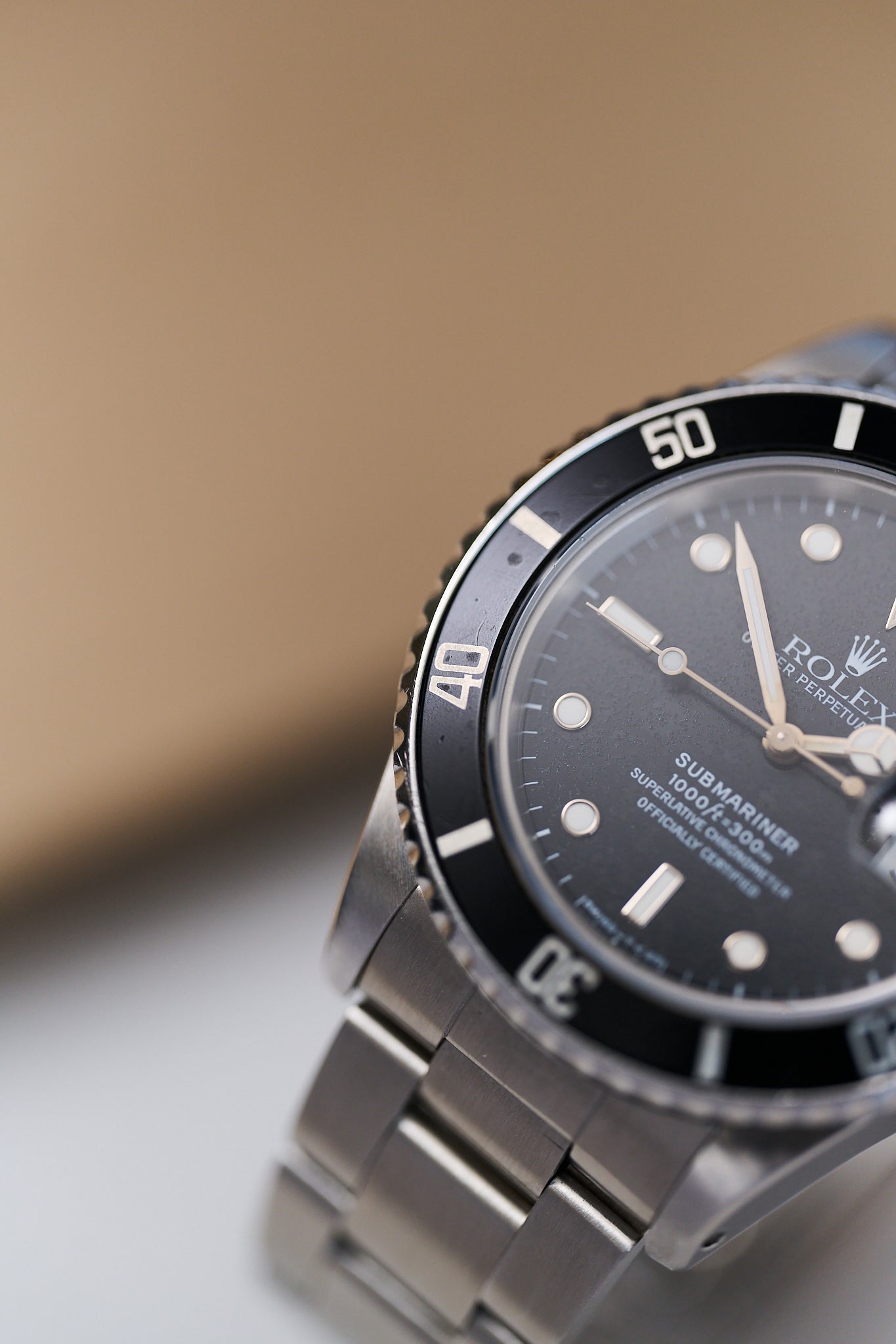 ROLEX SUBMARINER DATE 168000 'STARDUST'