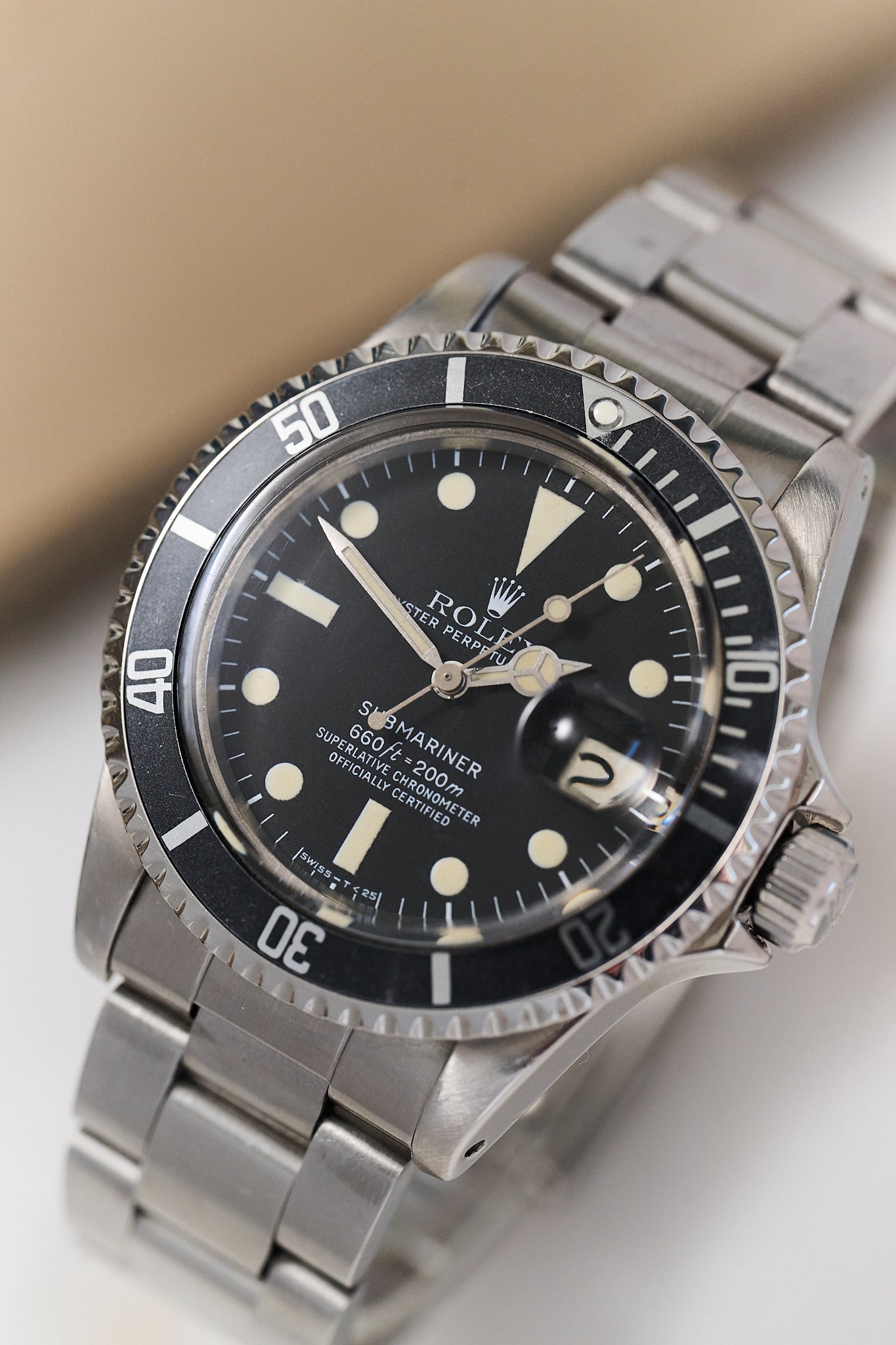 ROLEX SUBMARINER DATE 1680 MK2