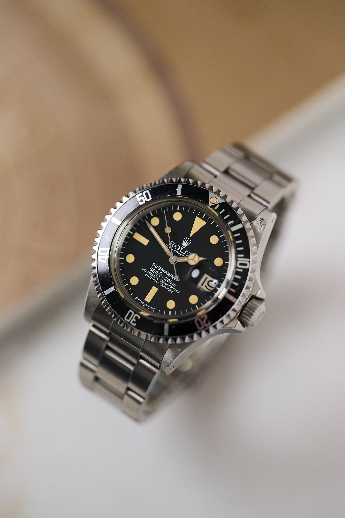 ROLEX SUBMARINER DATE 1680 WHITE 'MK1'