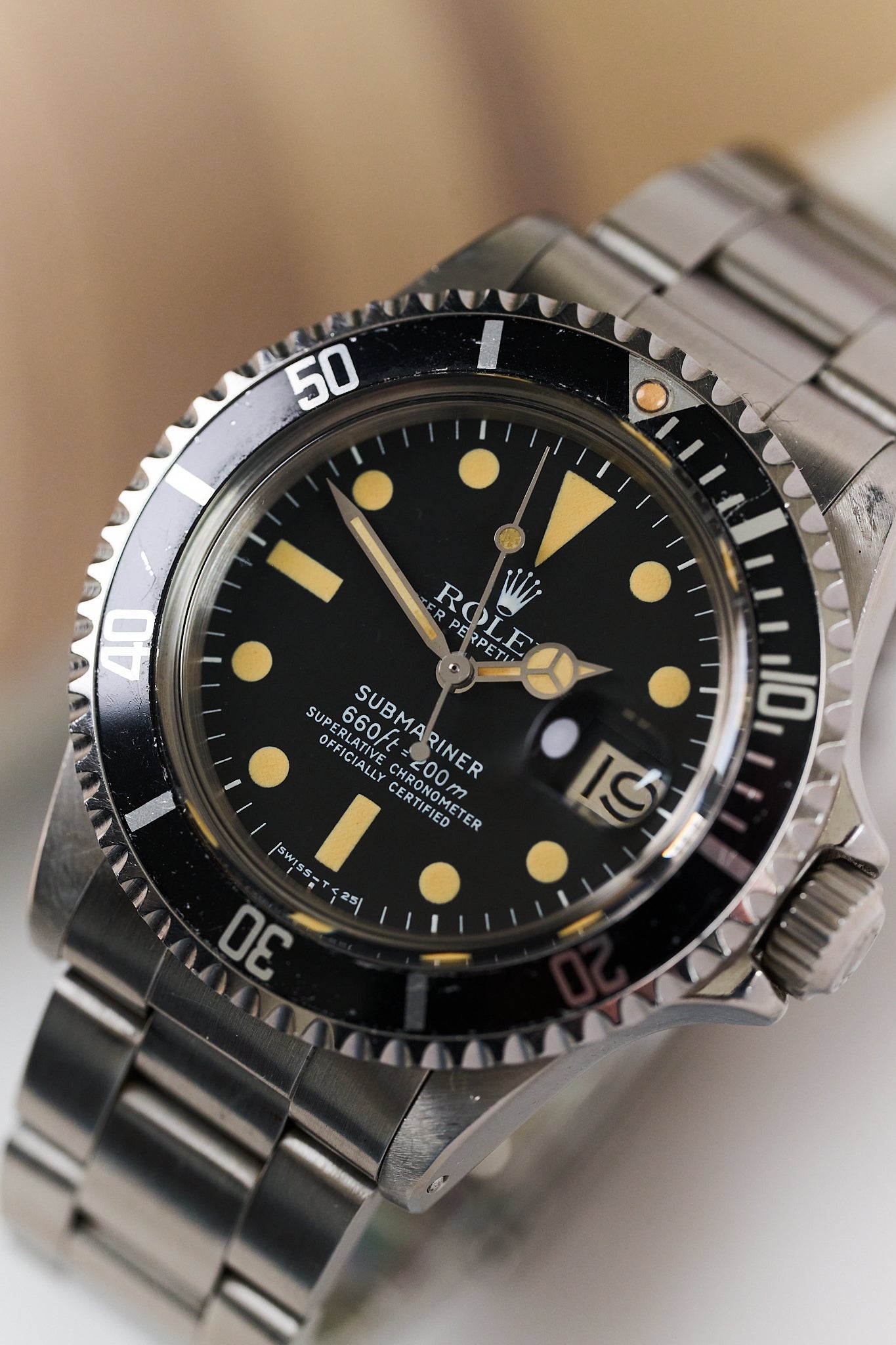 ROLEX SUBMARINER DATE 1680 WHITE 'MK1'