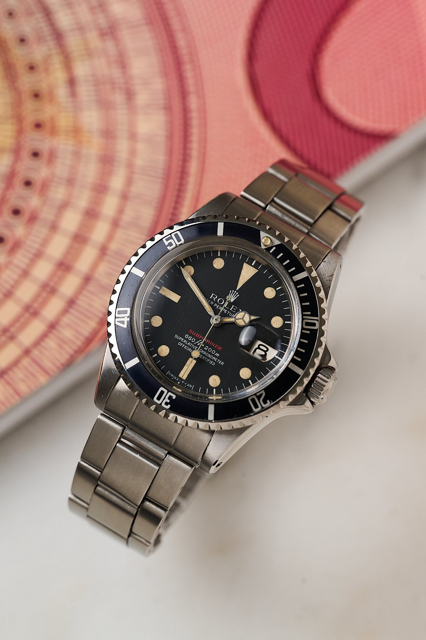 ROLEX SUBMARINER DATE 1680 'SINGLE RED' MKIV