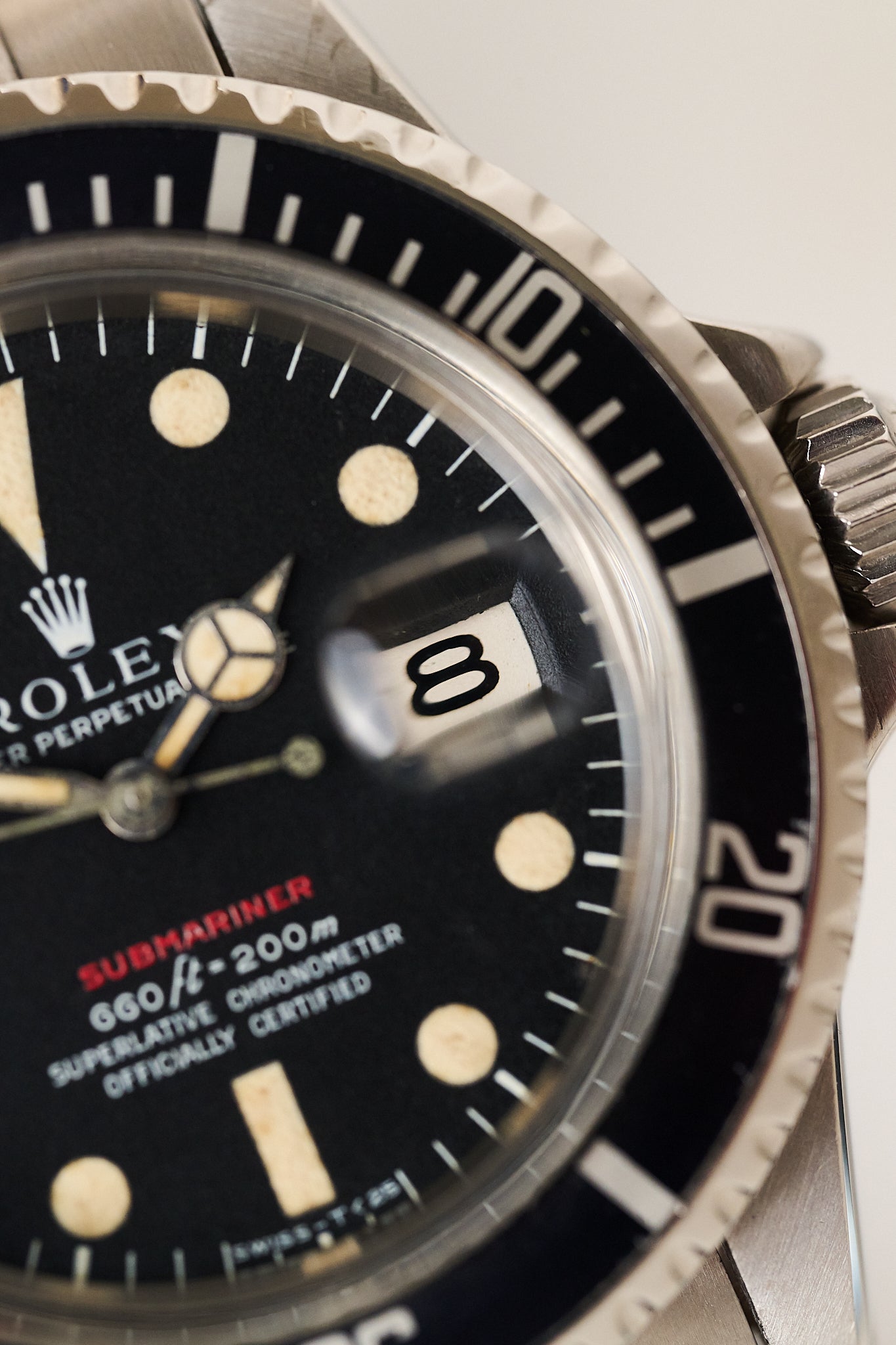 ROLEX SUBMARINER DATE 1680 'SINGLE RED' MKIV