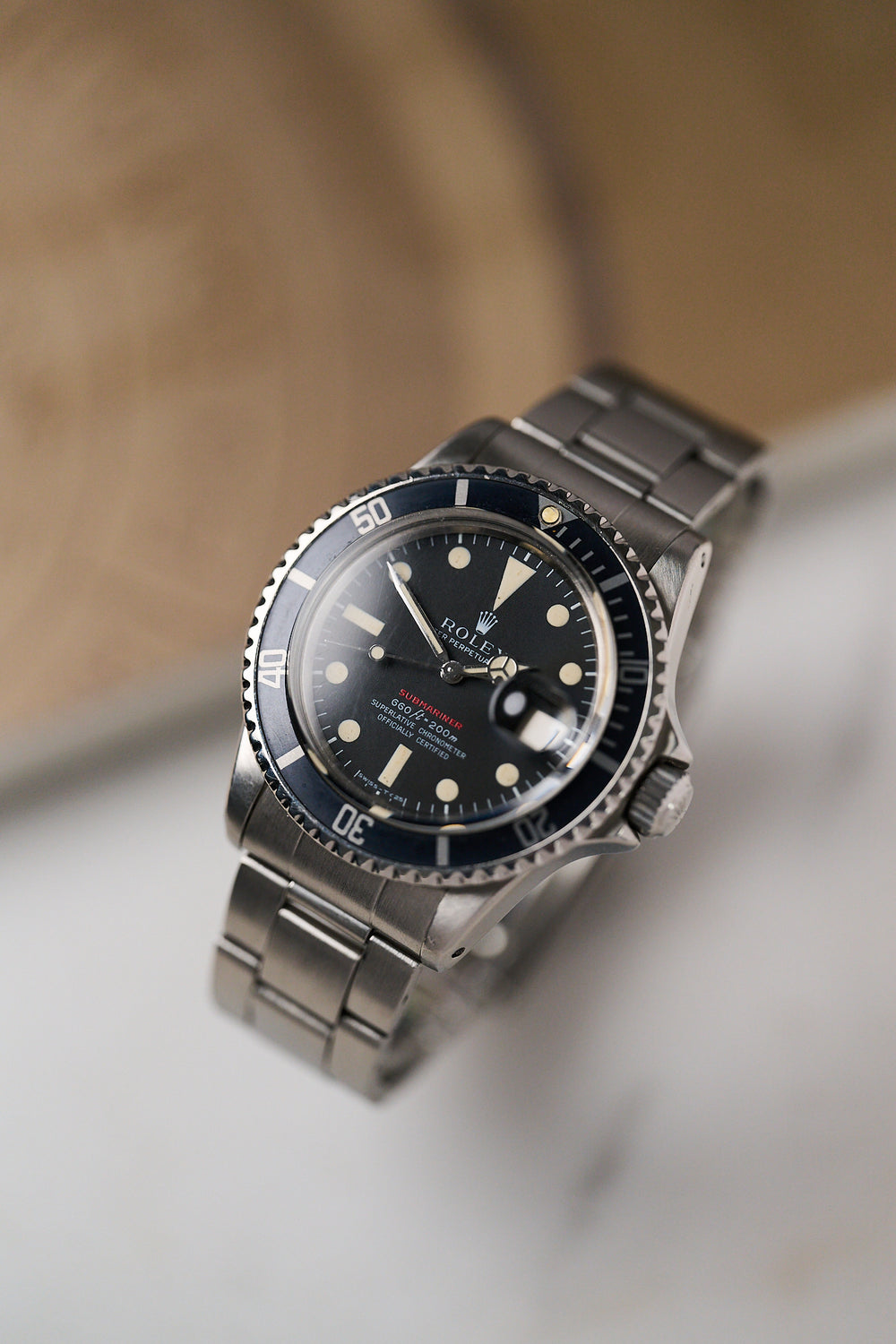 ROLEX SUBMARINER DATE 1680 'SINGLE RED' MKIV