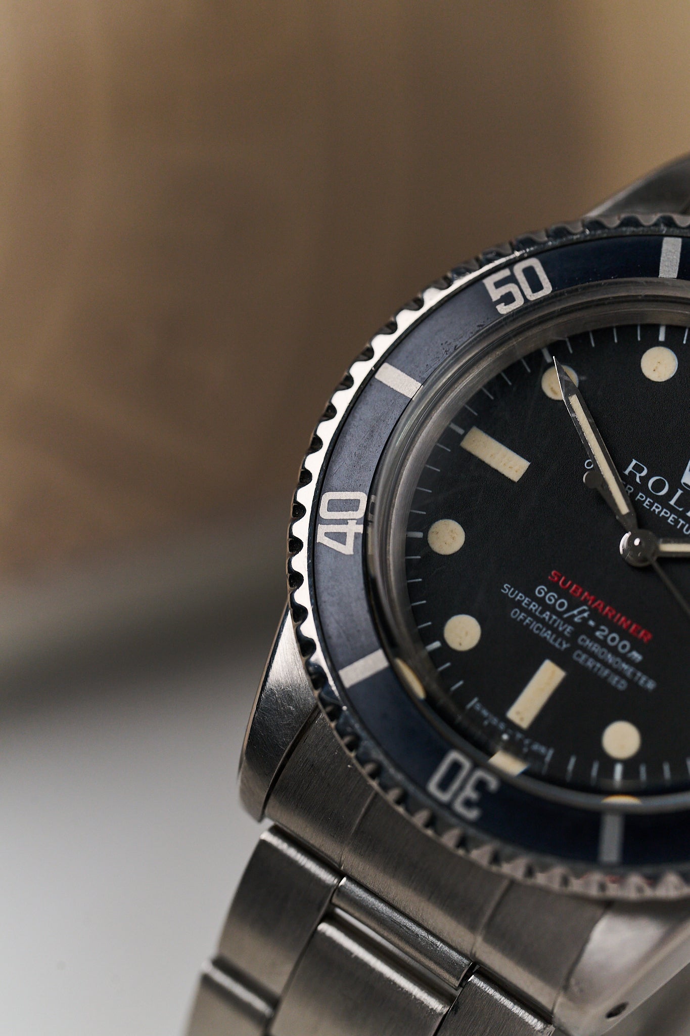 ROLEX SUBMARINER DATE 1680 'SINGLE RED' MKIV