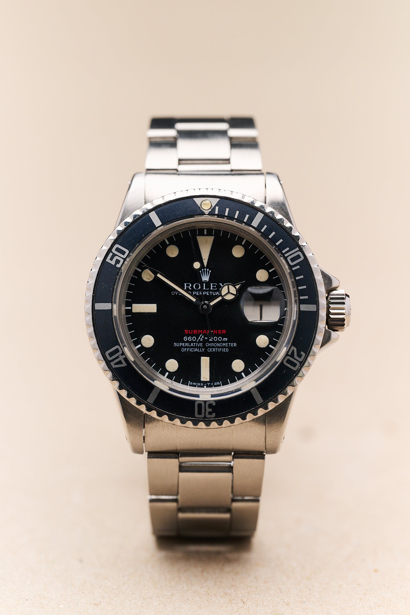 ROLEX SUBMARINER DATE 1680 'SINGLE RED' MKIV