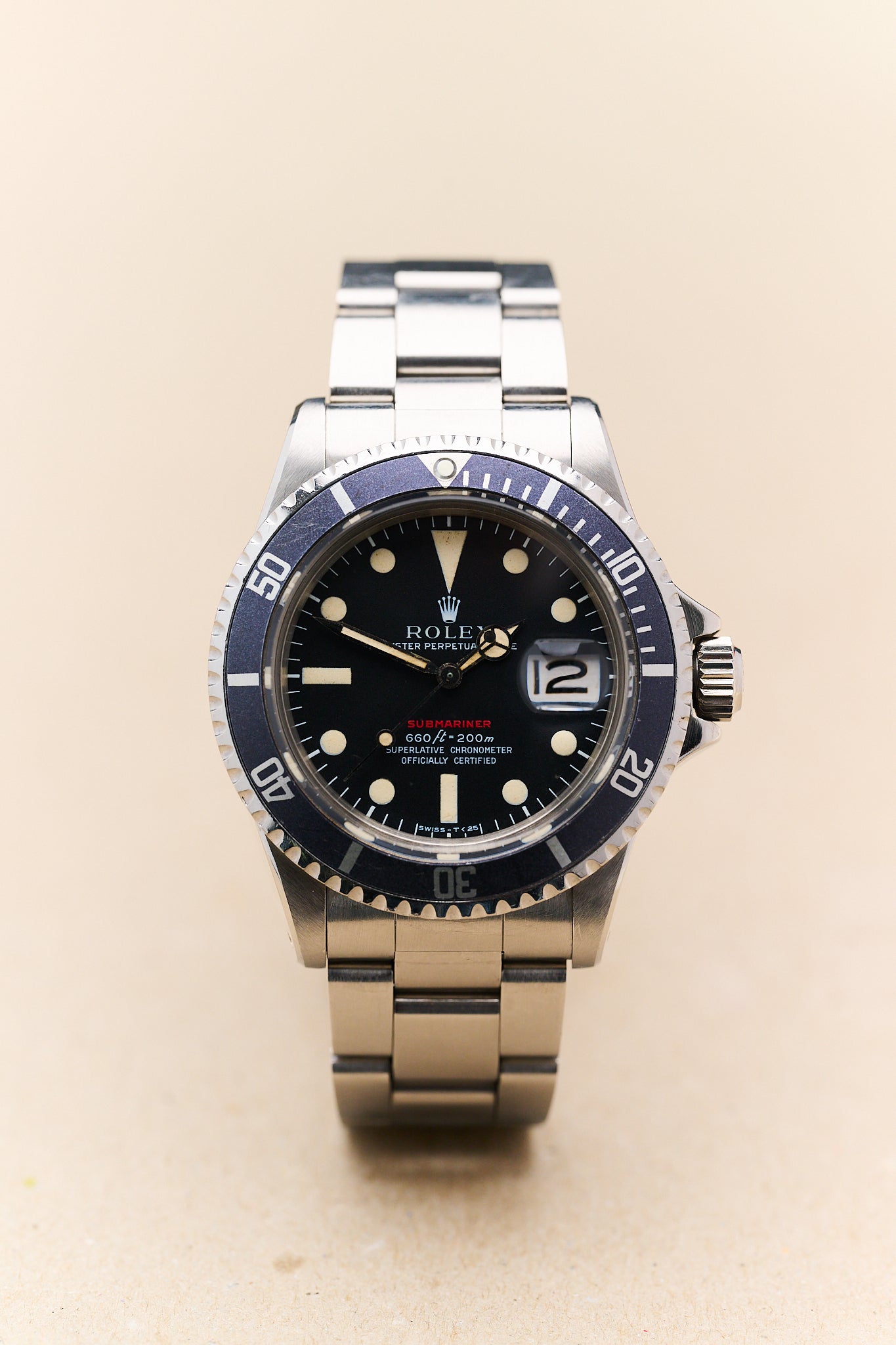 ROLEX SUBMARINER DATE 1680 'SINGLE RED' MKIV