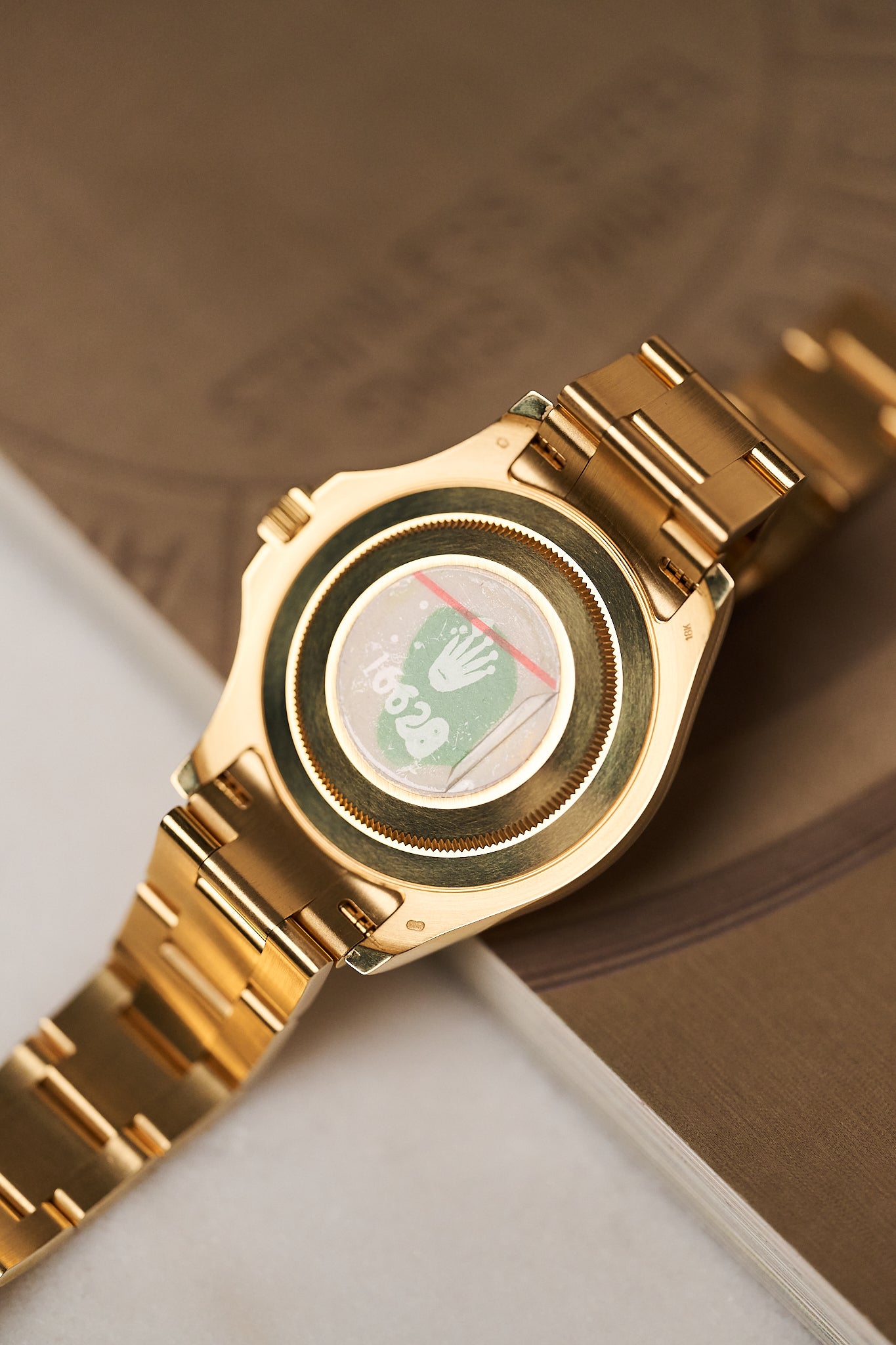 ROLEX YACHTMASTER 40 16628 'MOP RUBY DIAL'