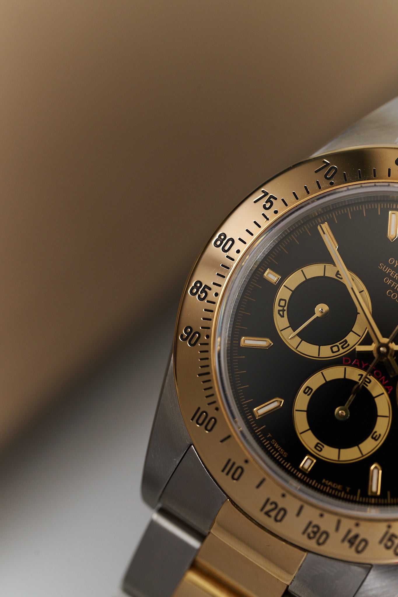 ROLEX ZENITH DAYTONA 16523 'BLACK DIAL' FULL SET