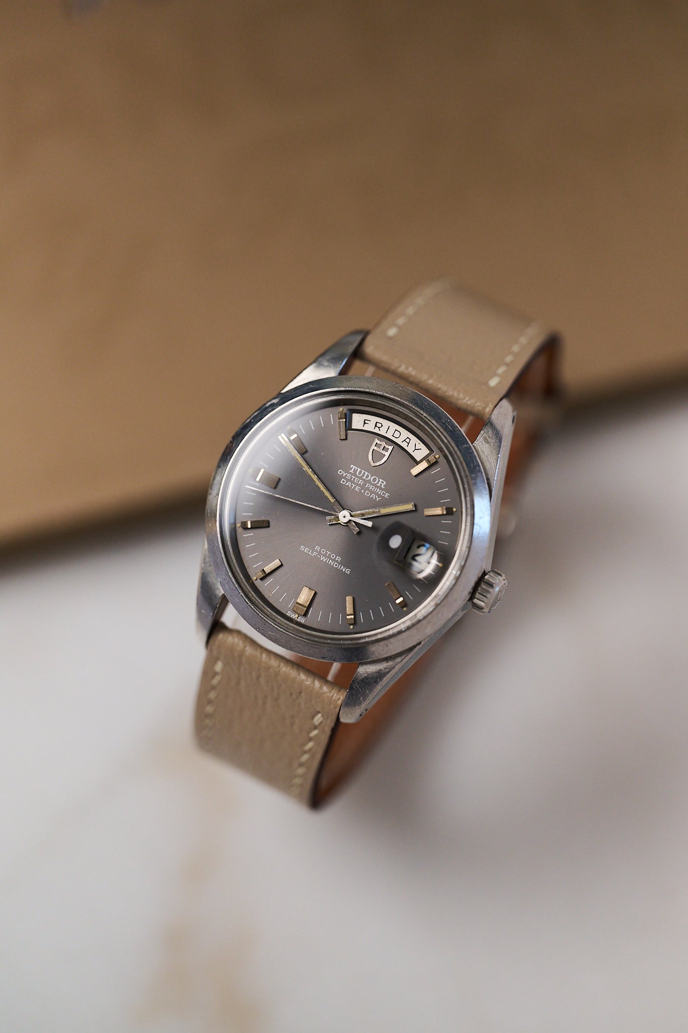 TUDOR OYSTER PRINCE DATE DAY 7017 'GREY DIAL'