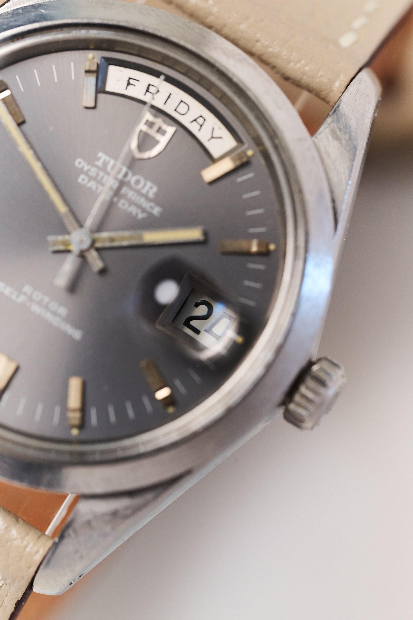 TUDOR OYSTER PRINCE DATE DAY 7017 'GREY DIAL'