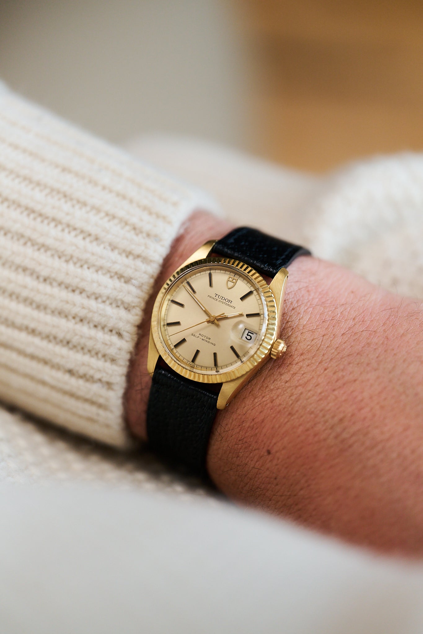 TUDOR PRINCE OYSTERDATE 9071/8 '18K YELLOW GOLD'