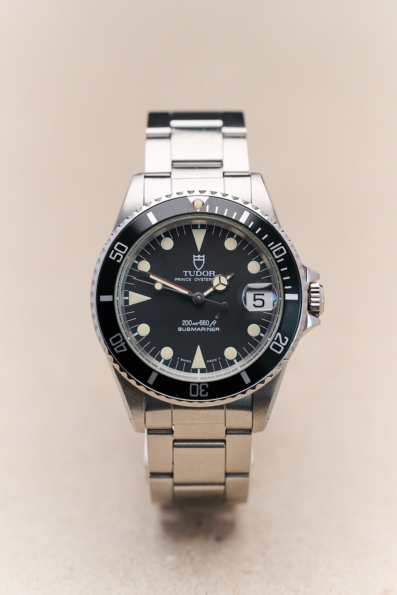 TUDOR SUBMARINER 36 75090 'BLACK' FULL SET