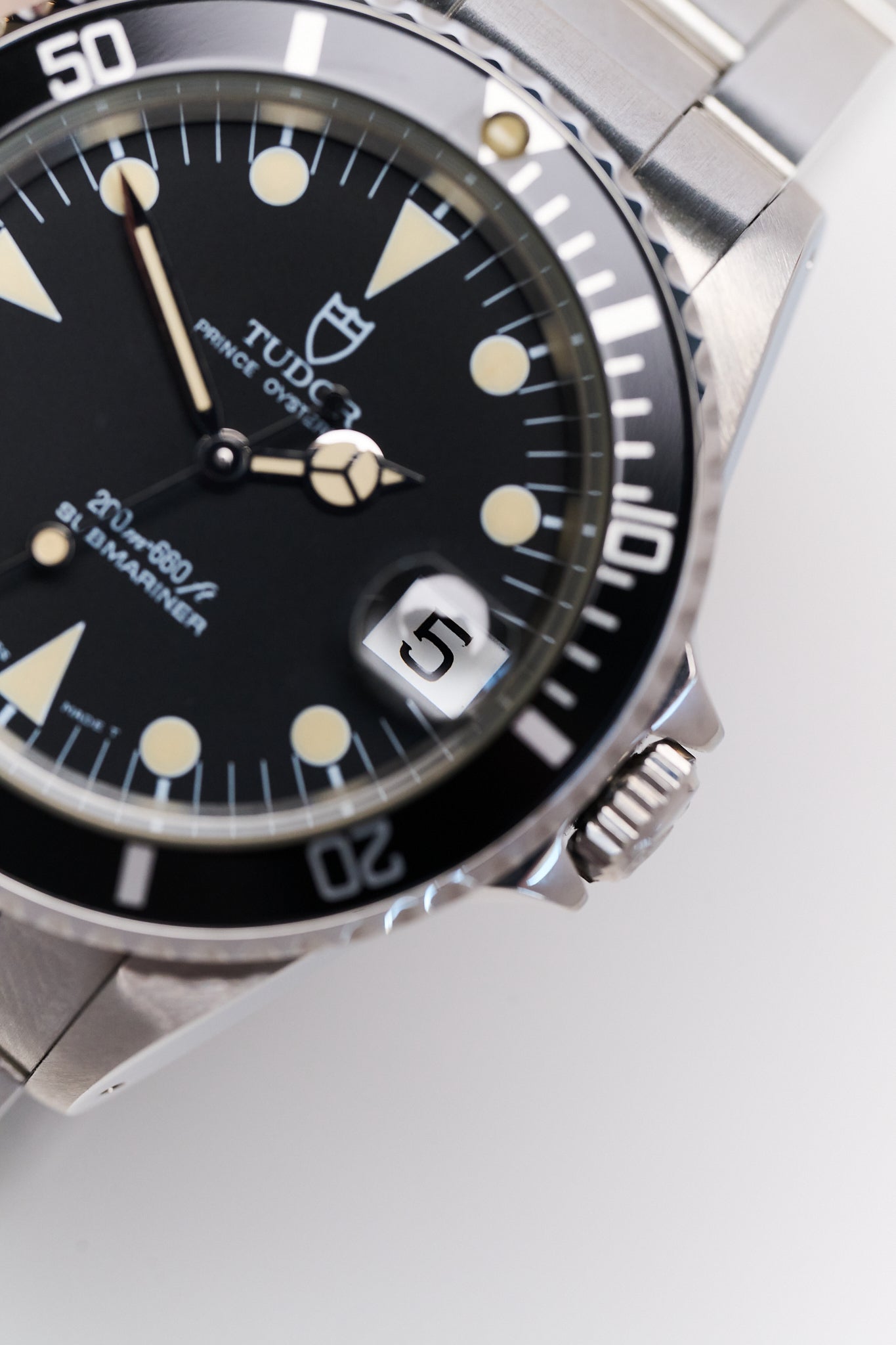 TUDOR SUBMARINER 36 75090 'BLACK' FULL SET