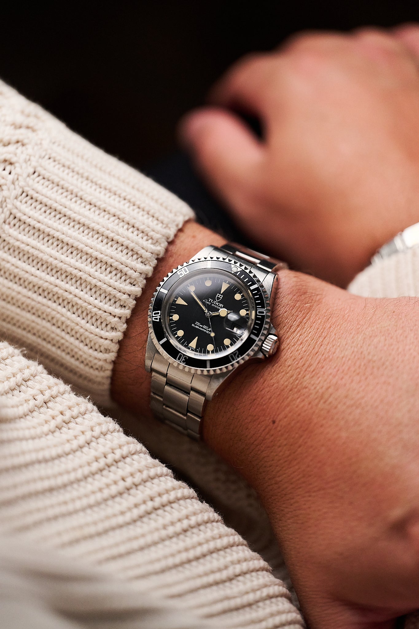 TUDOR SUBMARINER DATE 76100 'LOLLIPOP'