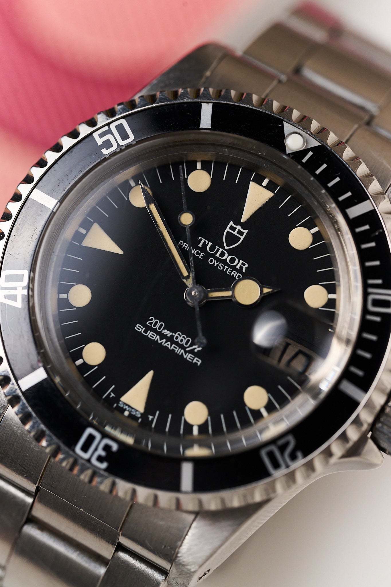 TUDOR SUBMARINER DATE 76100 'LOLLIPOP'