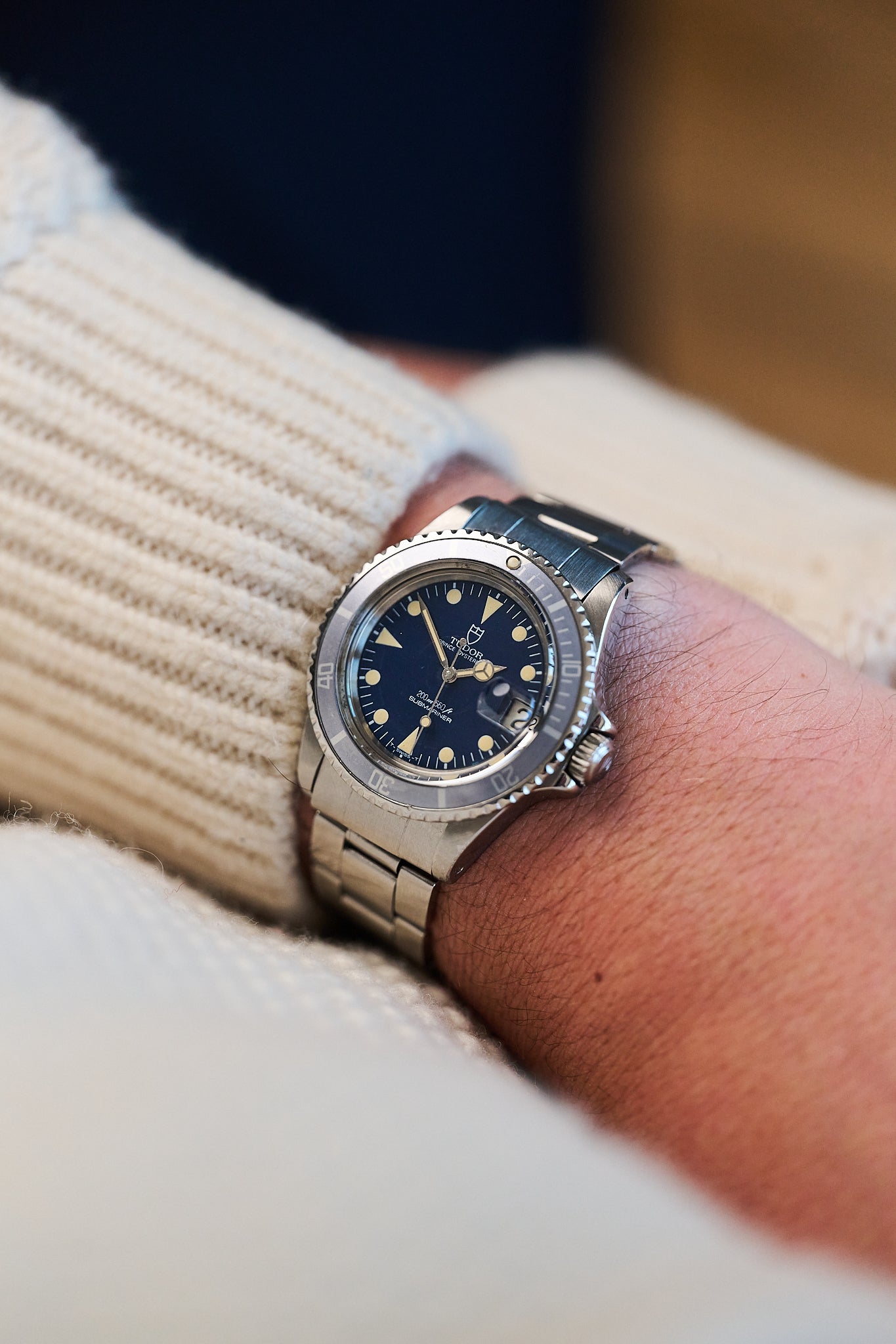 TUDOR SUBMARINER DATE 79090 'BLUE DIAL'