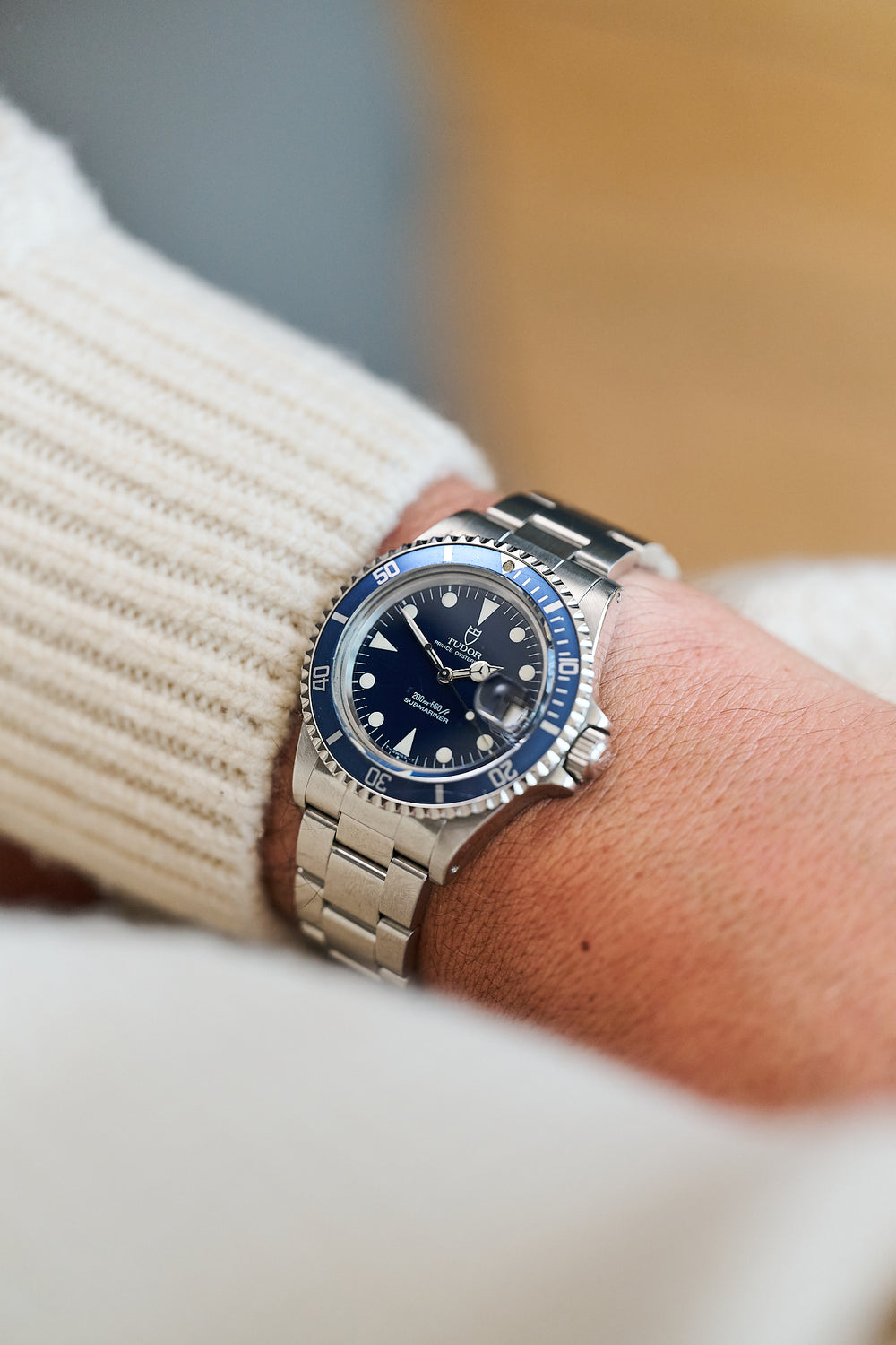 TUDOR SUBMARINER DATE 79090 'BLUE DIAL'
